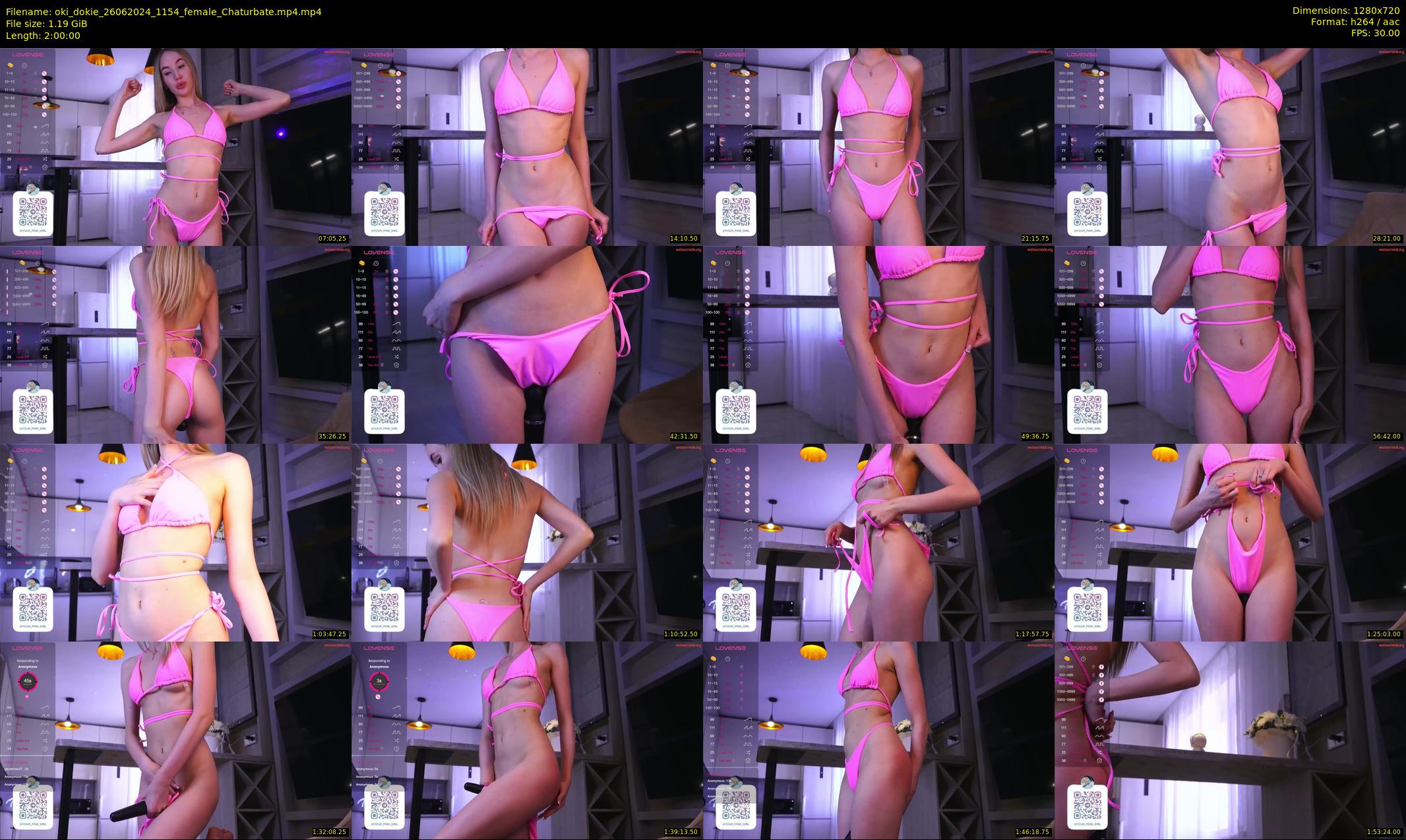 oki_dokie — 120 minute Chaturbate female cam show recording, 720p, Jun 26, 2024