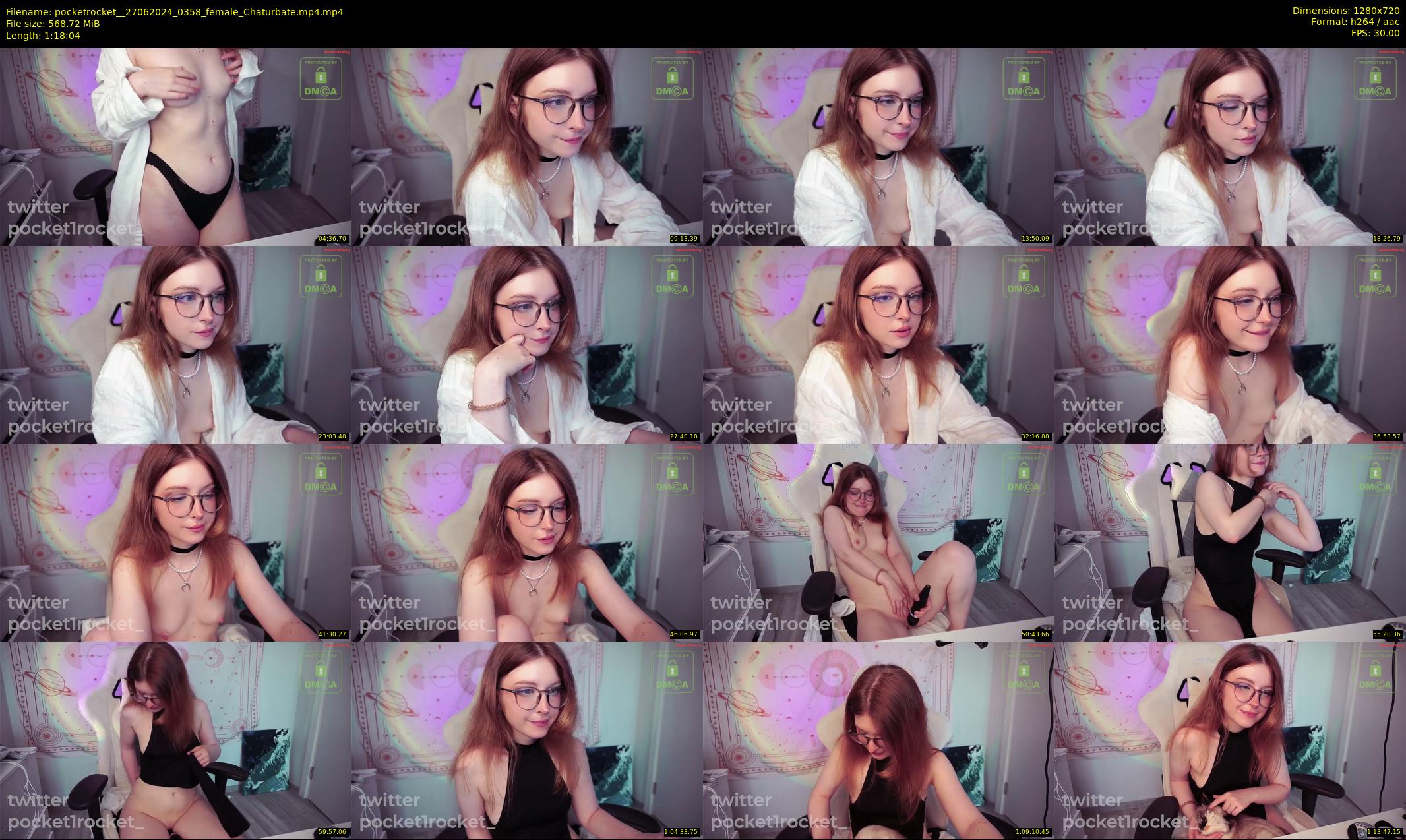 pocketrocket_ — 79 minute Chaturbate female cam show recording, 720p, Jun 27, 2024