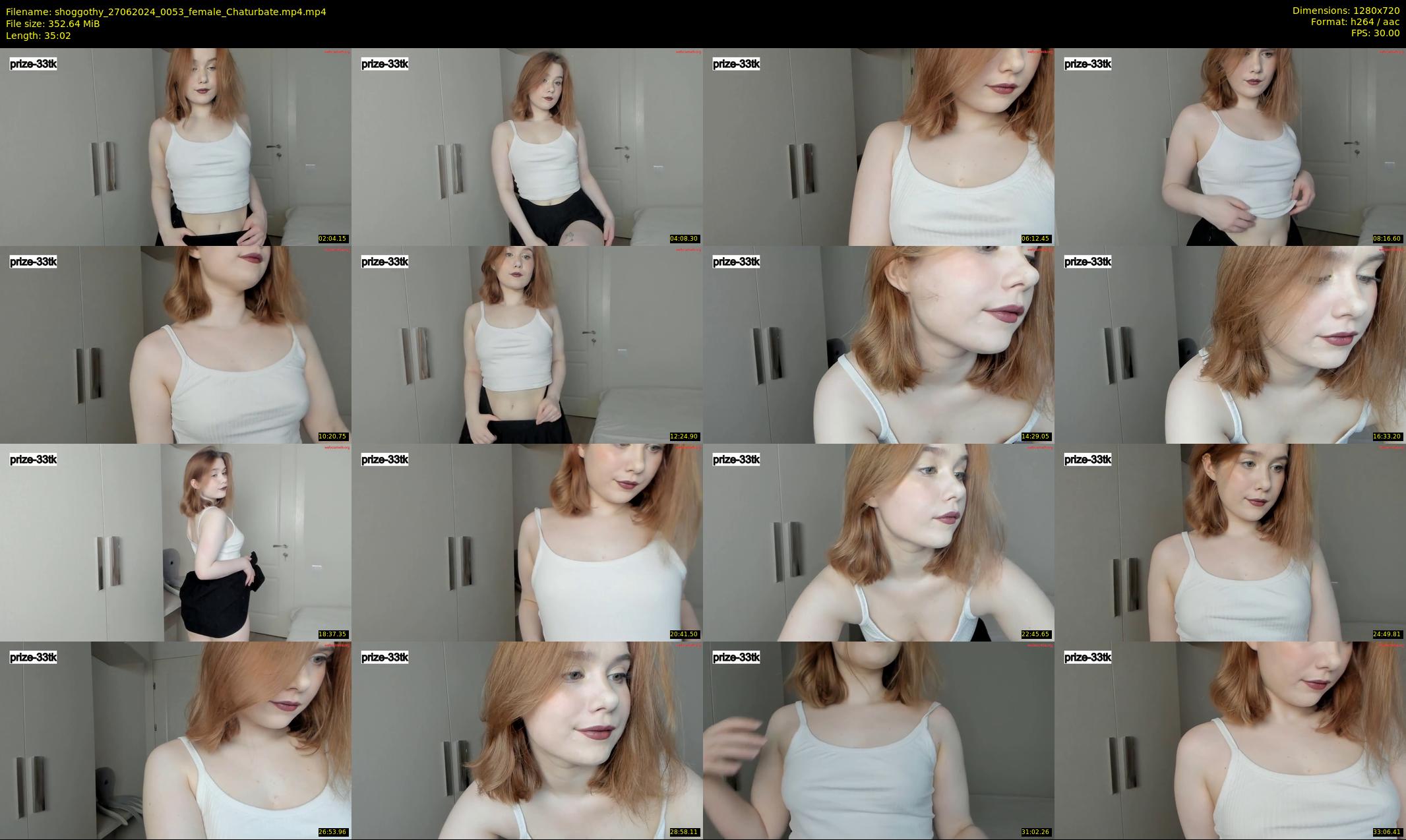 shoggothy — 36 minute Chaturbate female cam show recording, 720p, Jun 27, 2024