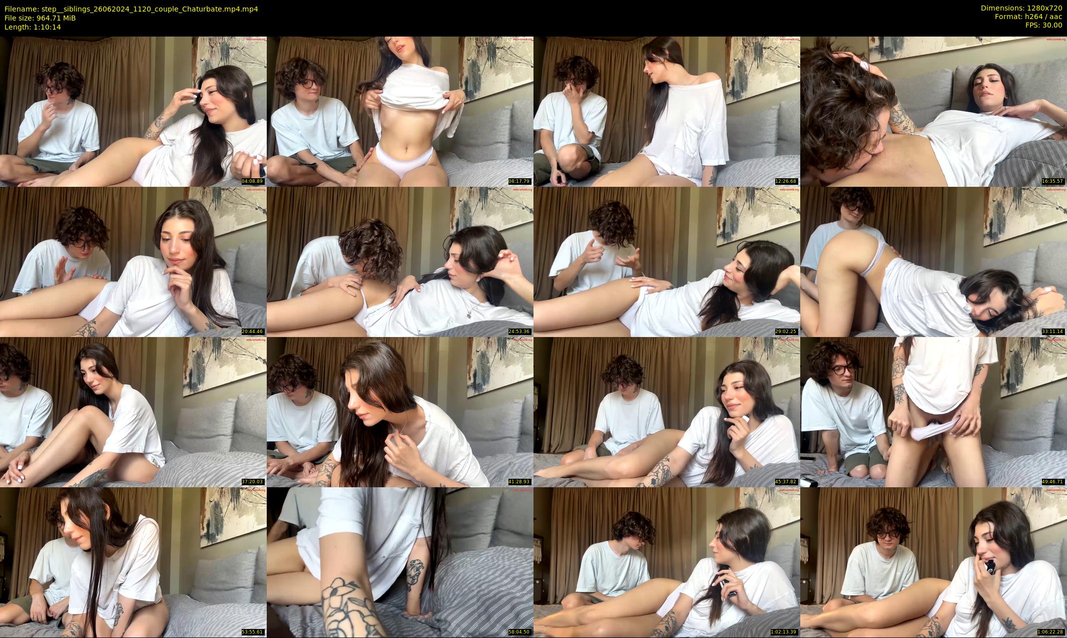 step__siblings — 71 minute Chaturbate couple cam show recording, 720p, Jun 26, 2024