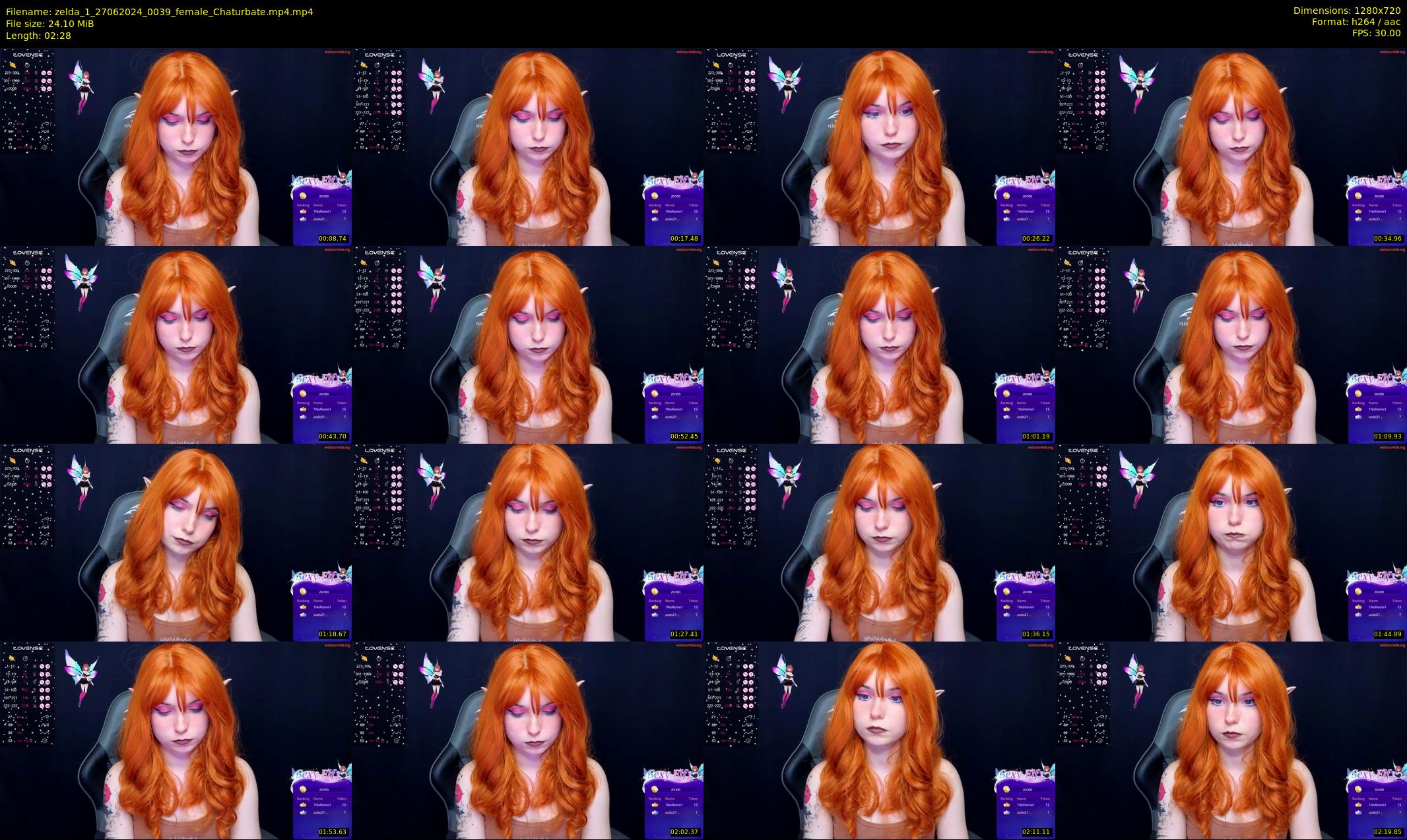 zelda_1 — 3 minute Chaturbate female cam show recording, 720p, Jun 27, 2024