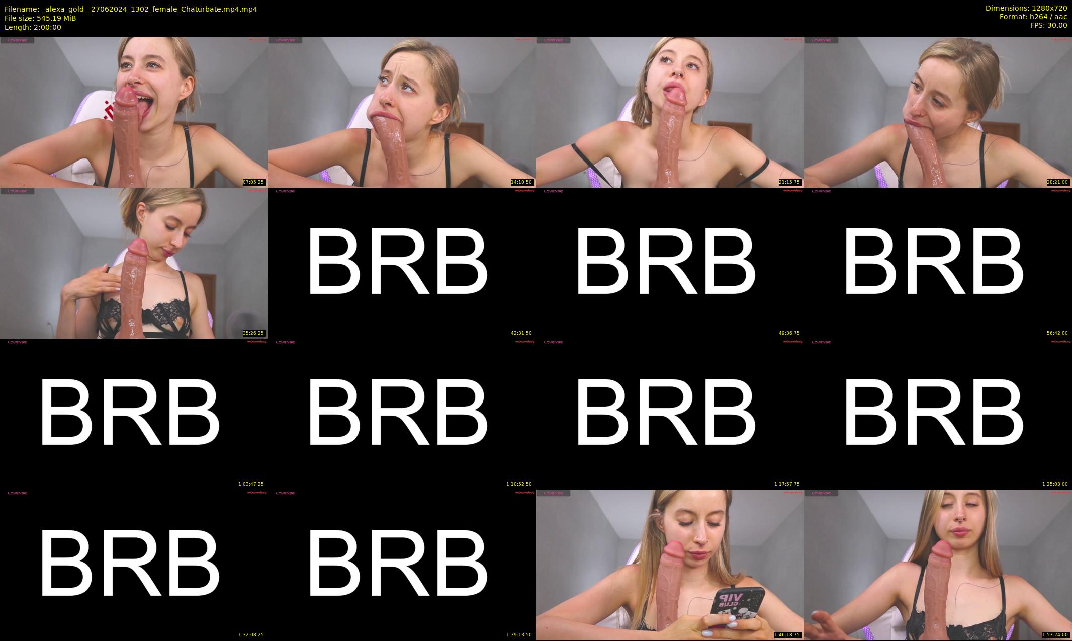 _alexa_gold_ — 120 minute Chaturbate female cam show recording, 720p, Jun 27, 2024