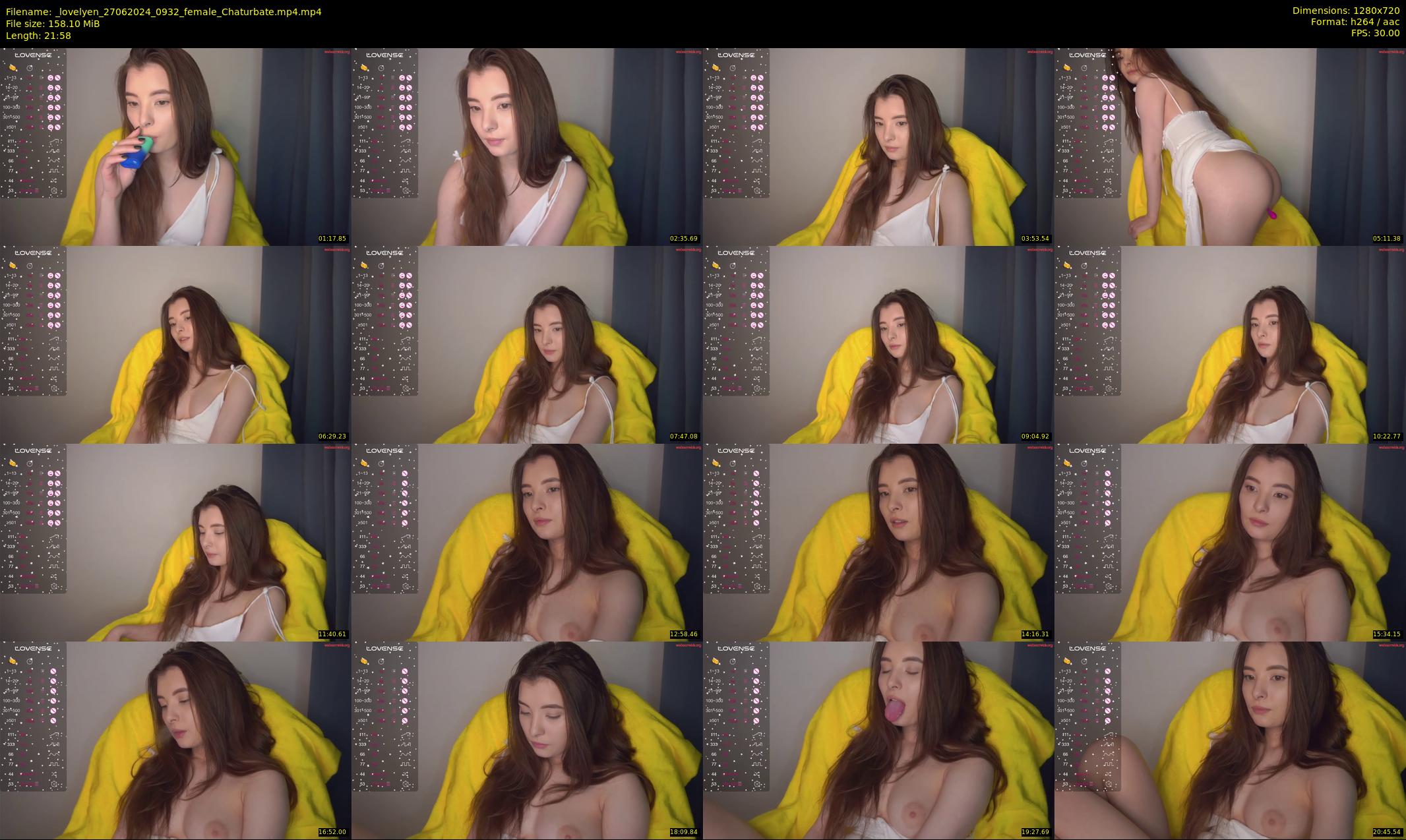 _lovelyen — 22 minute Chaturbate female cam show recording, 720p, Jun 27, 2024