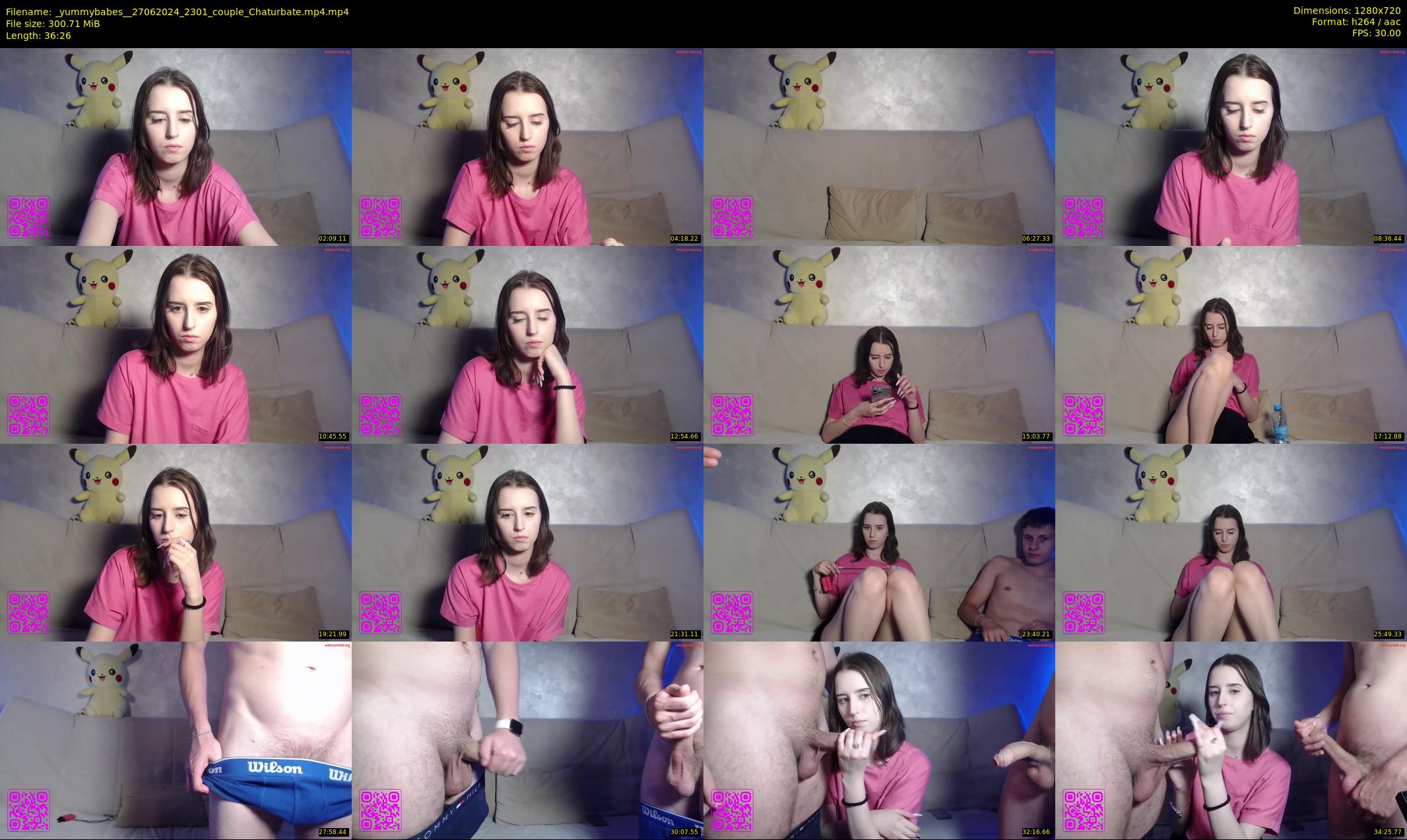_yummybabes_ — 37 minute Chaturbate couple cam show recording, 720p, Jun 27, 2024
