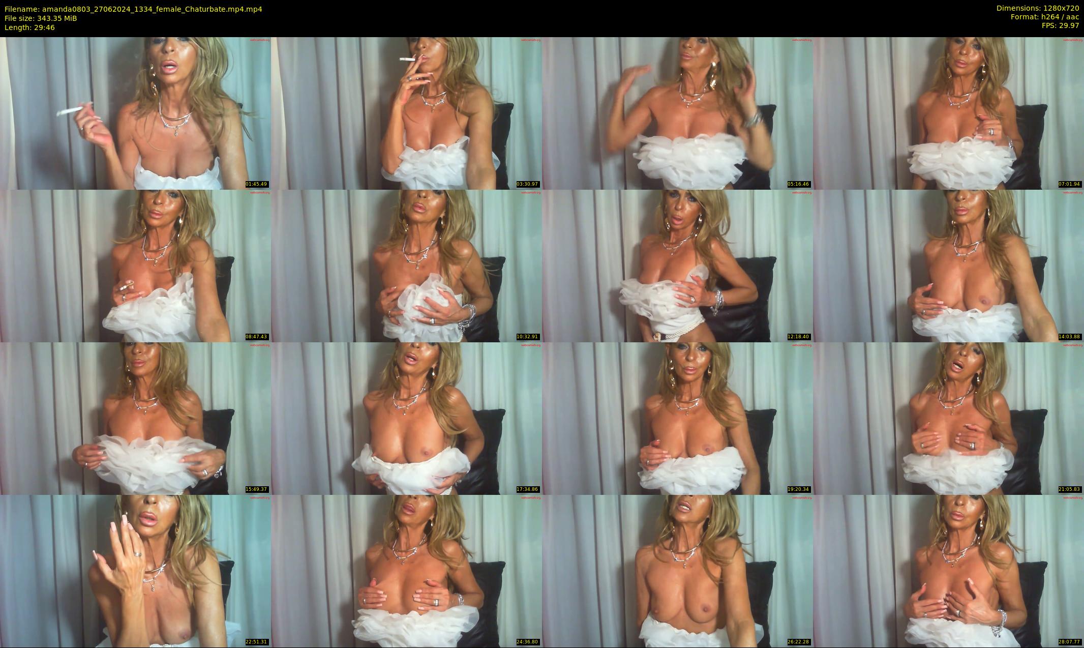 amanda0803 — 30 minute Chaturbate female cam show recording, 720p, Jun 27, 2024
