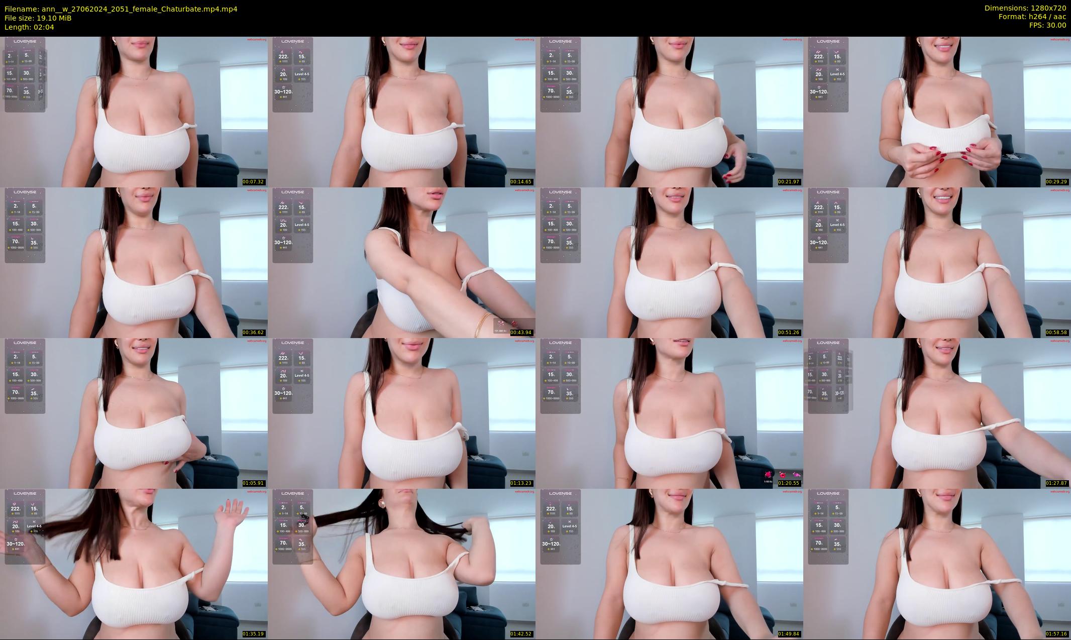 ann__w — 3 minute Chaturbate female cam show recording, 720p, Jun 27, 2024