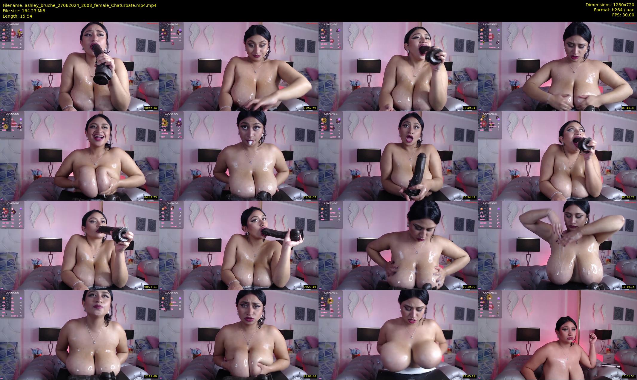 ashley_bruche — 16 minute Chaturbate female cam show recording, 720p, Jun 27, 2024