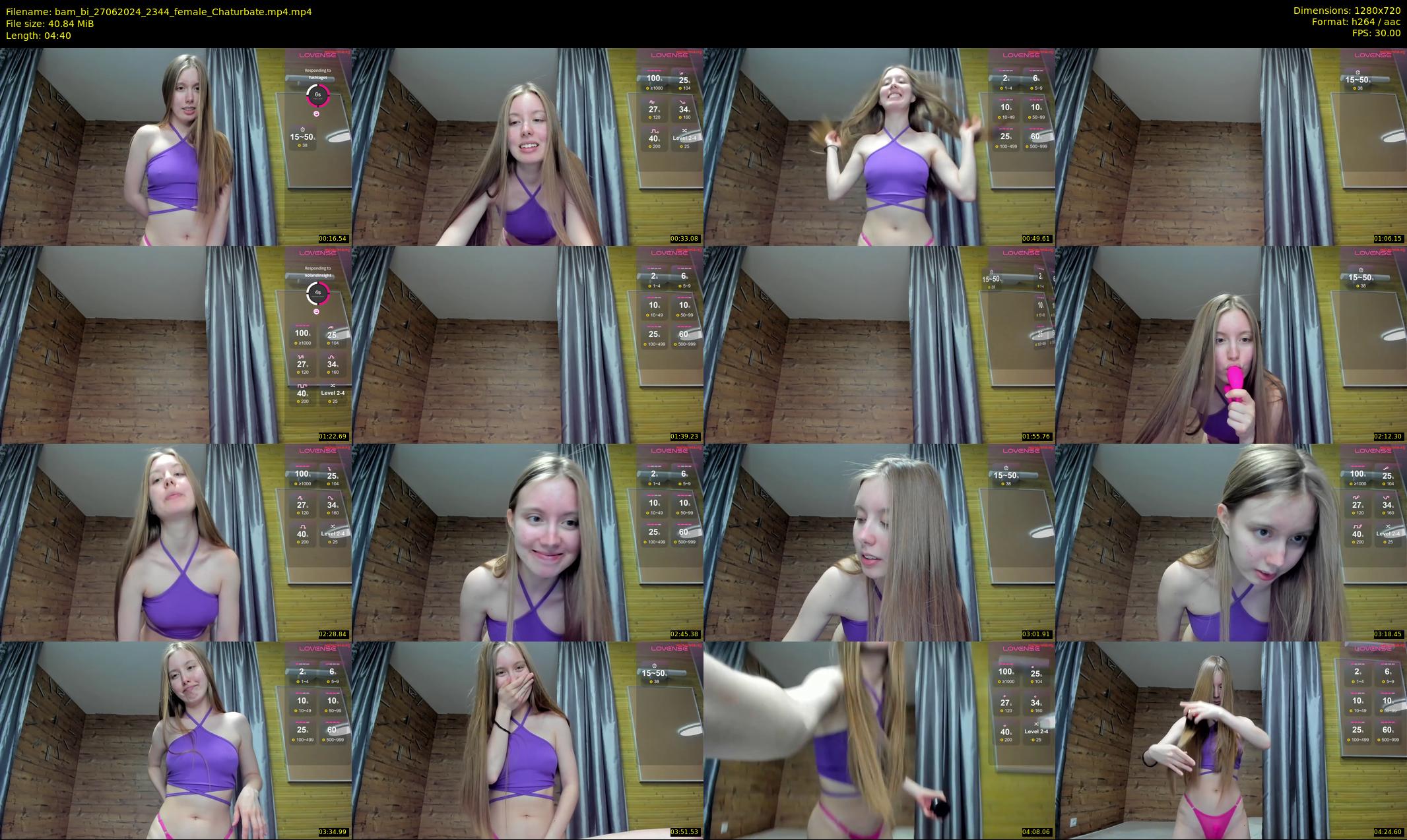 bam_bi — 5 minute Chaturbate female cam show recording, 720p, Jun 27, 2024
