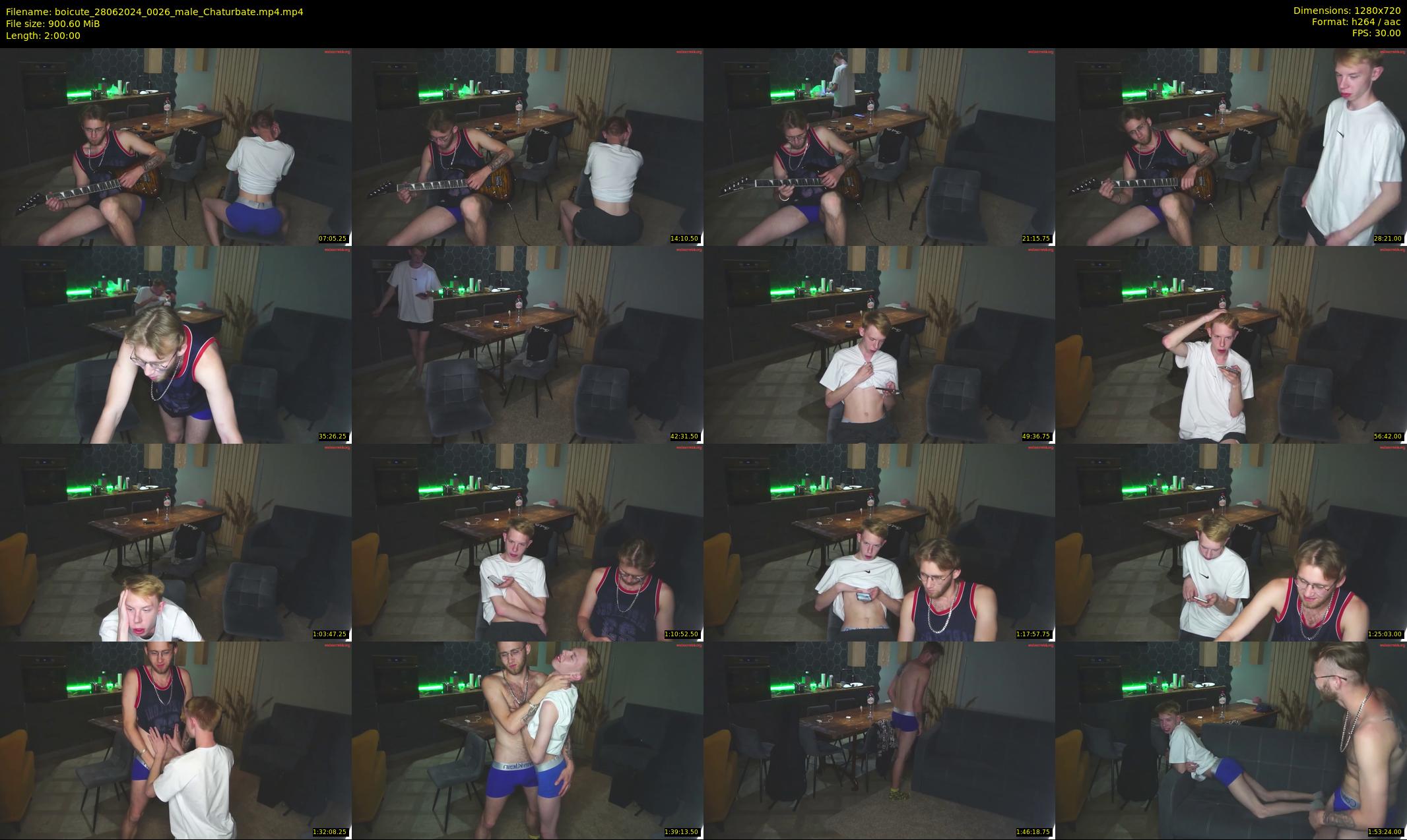 boicute — 120 minute Chaturbate male cam show recording, 720p, Jun 28, 2024