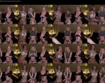 bright_diamonds_054 — 5 minute Chaturbate couple cam show recording, 720p, Jun 27, 2024