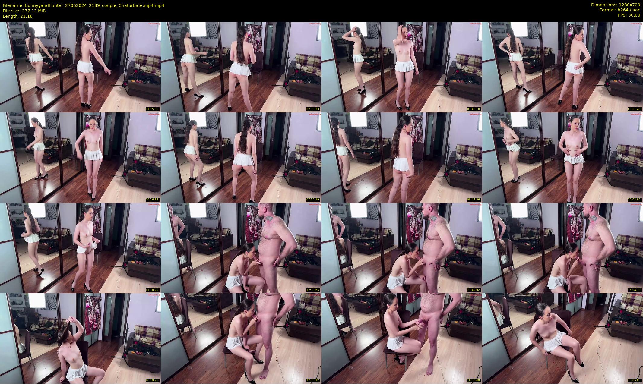 bunnyyandhunter — 22 minute Chaturbate couple cam show recording, 720p, Jun 27, 2024