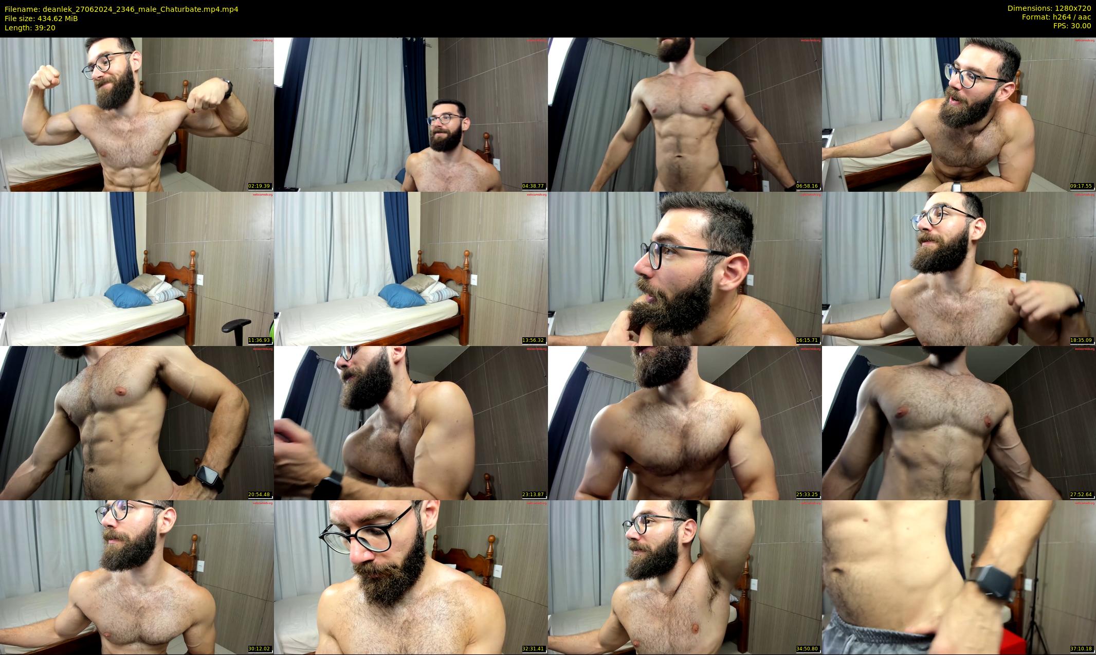 deanlek — 40 minute Chaturbate male cam show recording, 720p, Jun 27, 2024