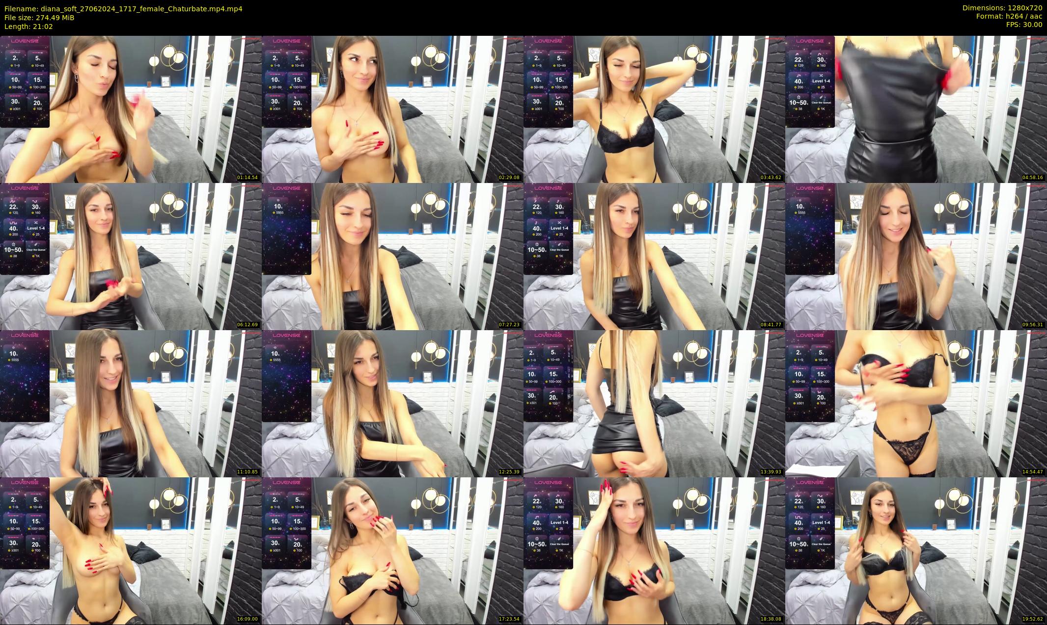 diana_soft — 22 minute Chaturbate female cam show recording, 720p, Jun 27, 2024