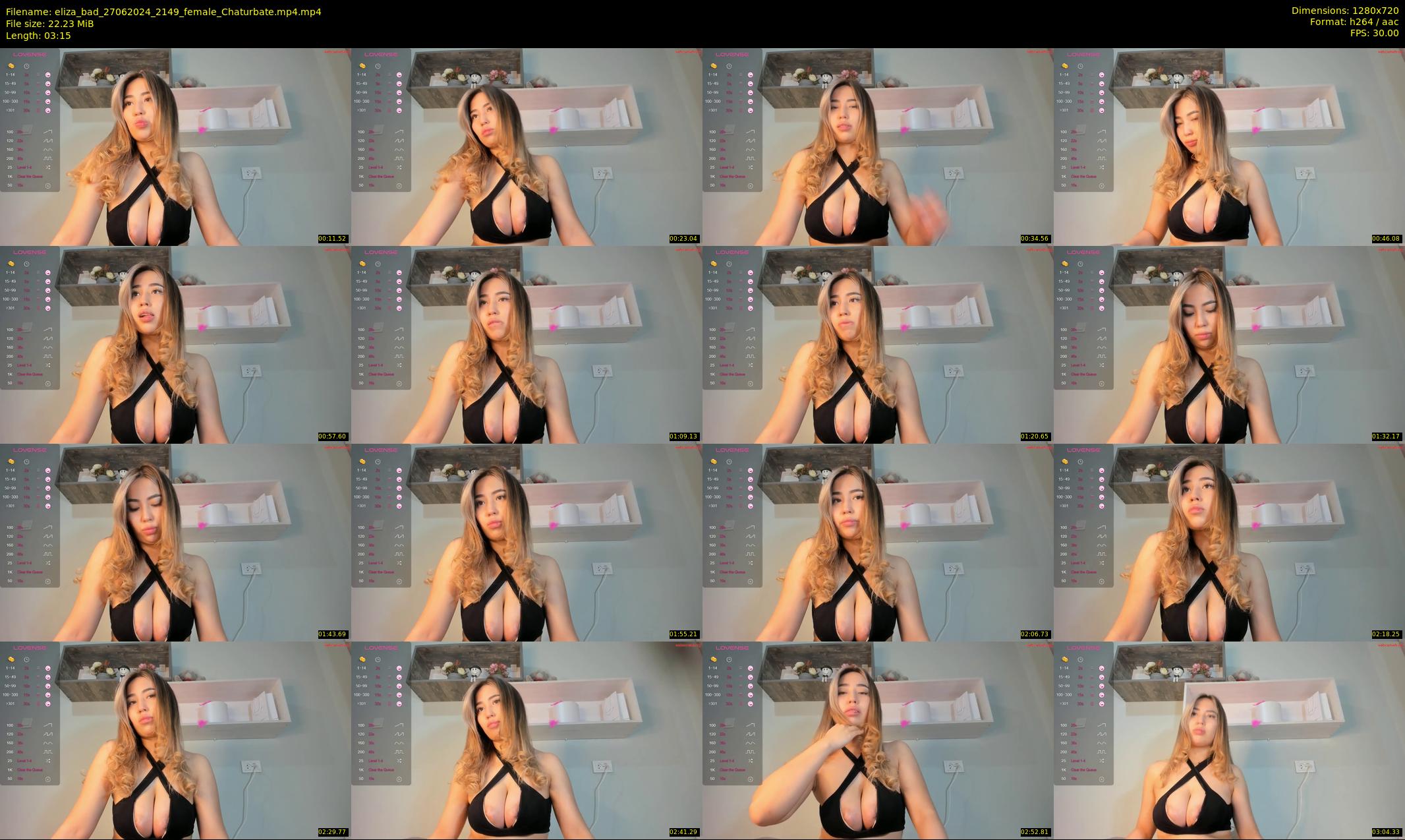 eliza_bad — 4 minute Chaturbate female cam show recording, 720p, Jun 27, 2024