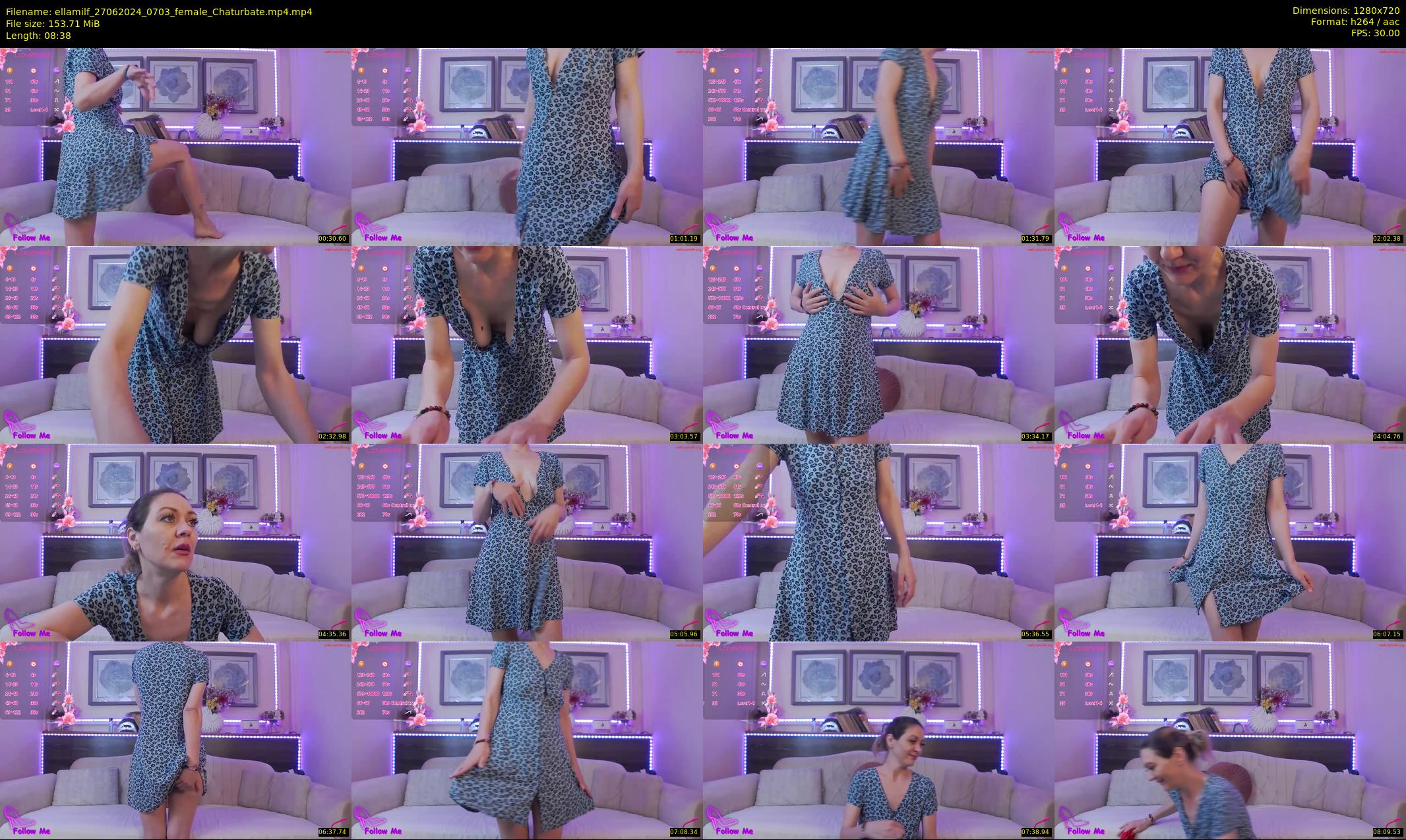 ellamilf — 9 minute Chaturbate female cam show recording, 720p, Jun 27, 2024