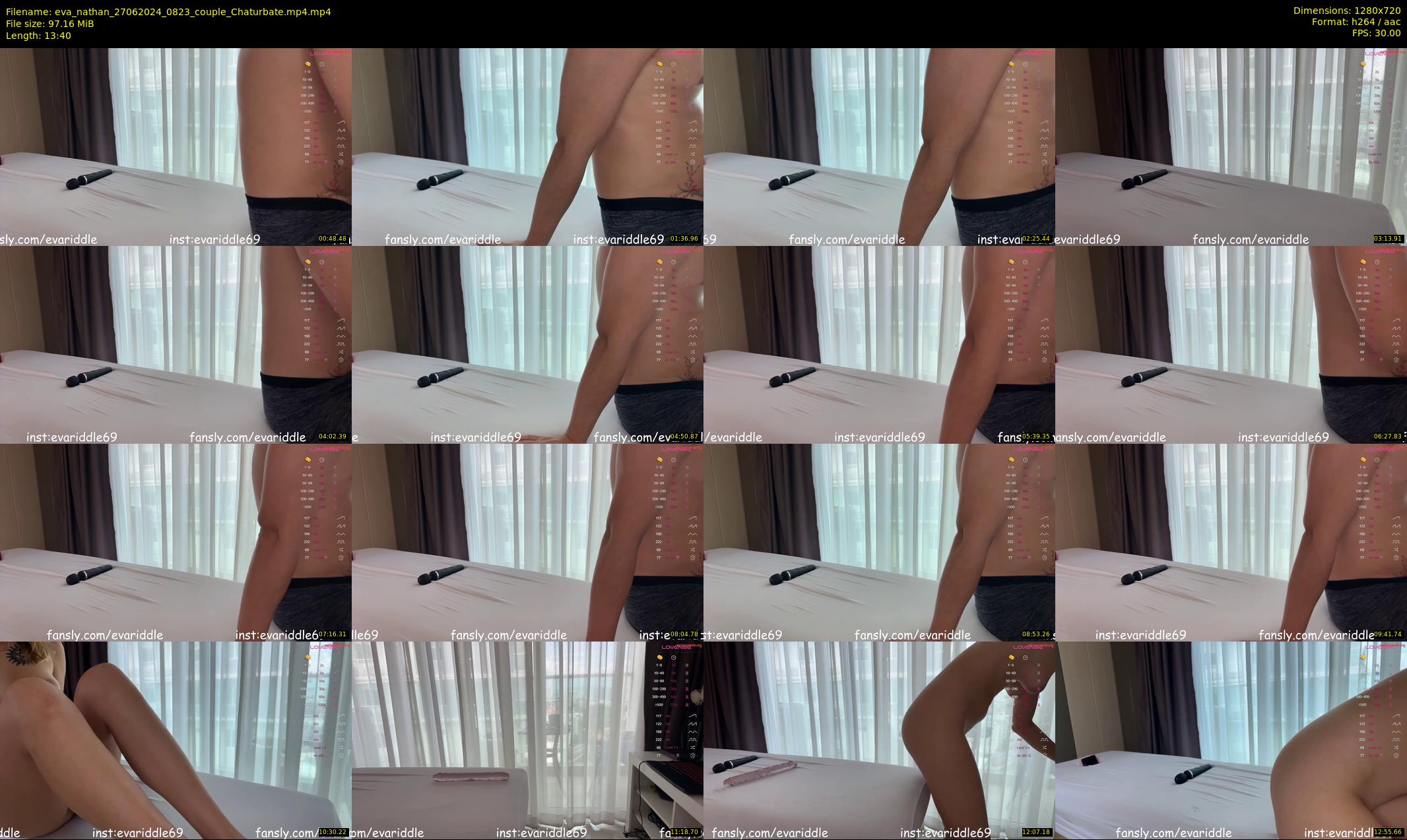 eva_nathan — 14 minute Chaturbate couple cam show recording, 720p, Jun 27, 2024