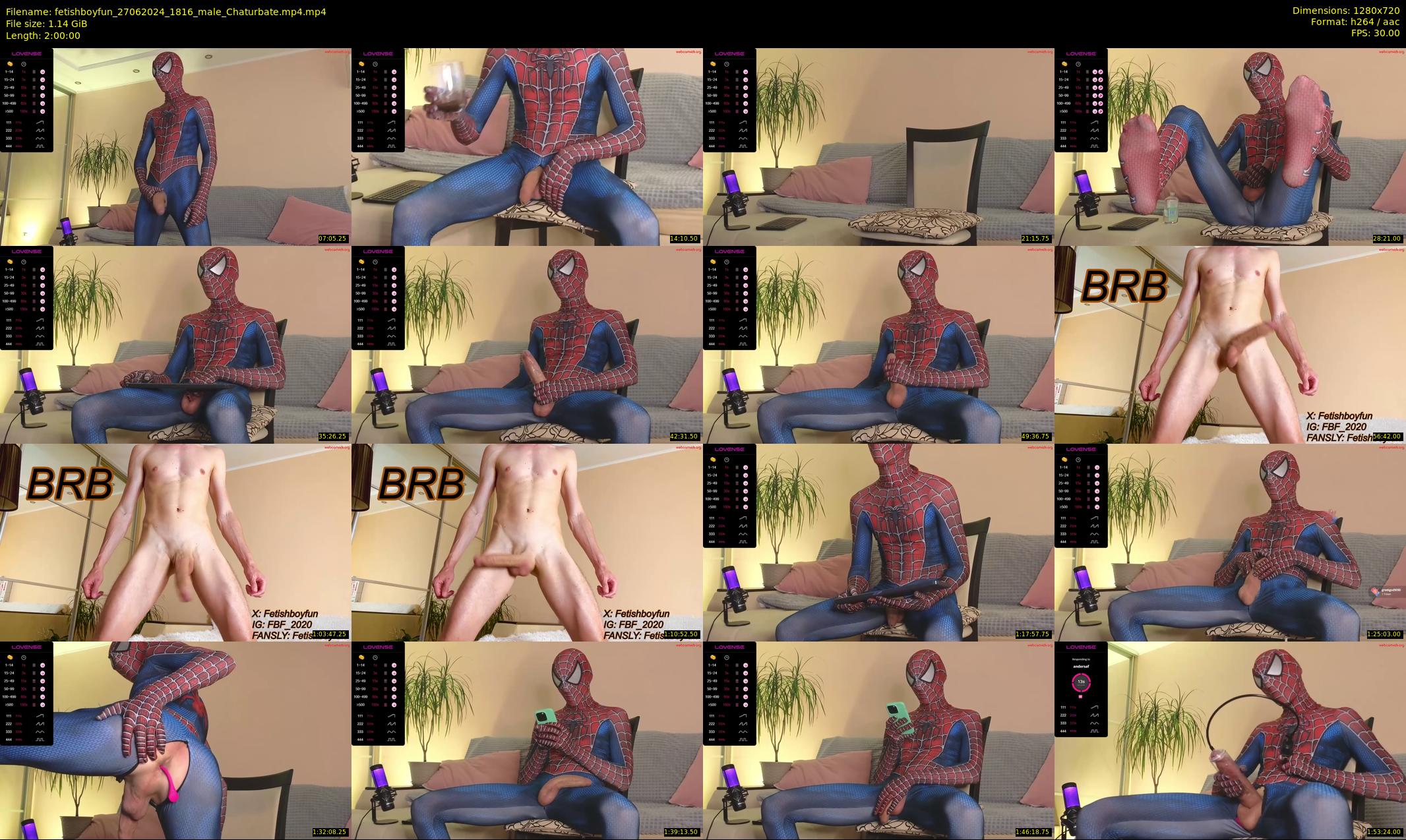 fetishboyfun — 120 minute Chaturbate male cam show recording, 720p, Jun 27, 2024