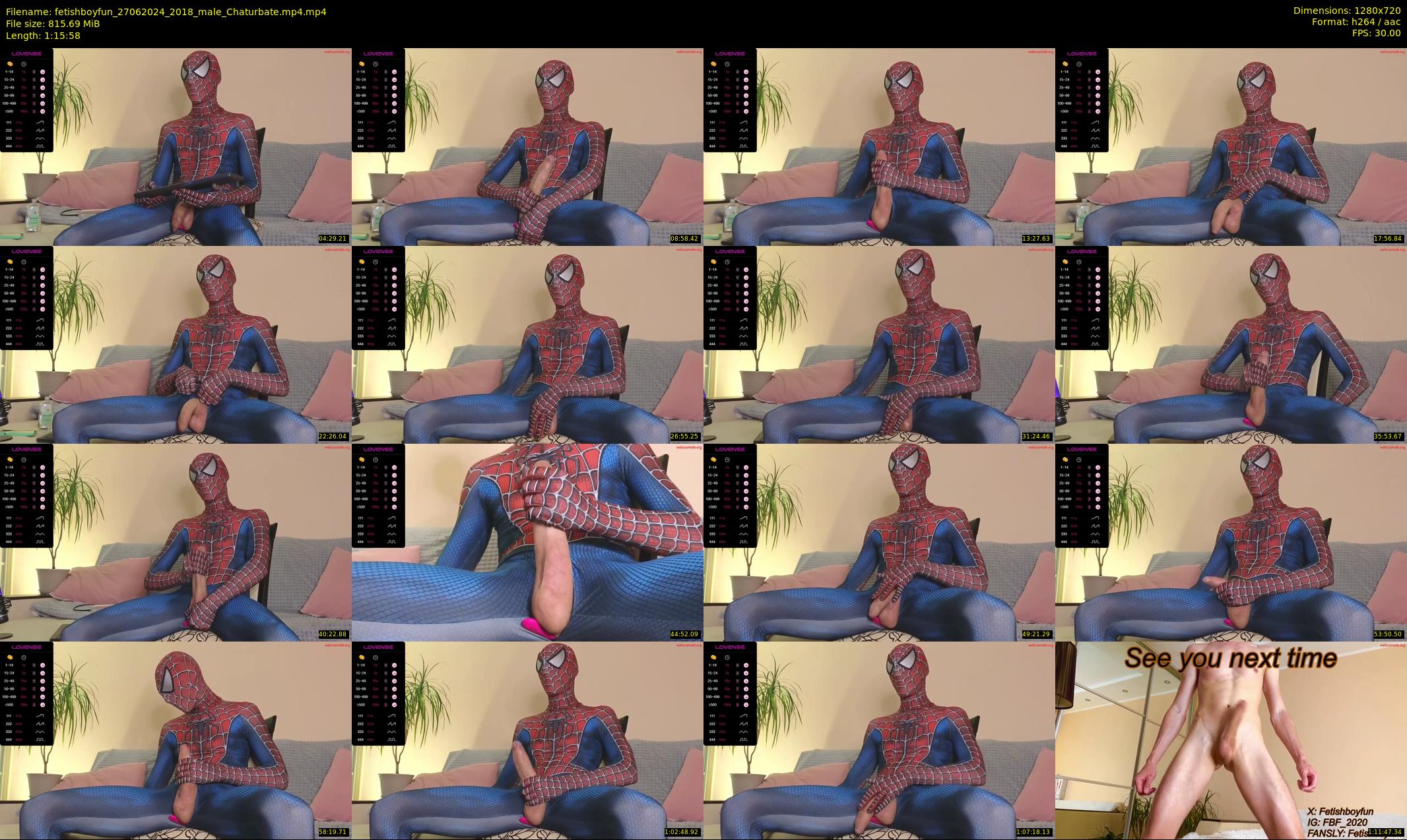 fetishboyfun — 76 minute Chaturbate male cam show recording, 720p, Jun 27, 2024