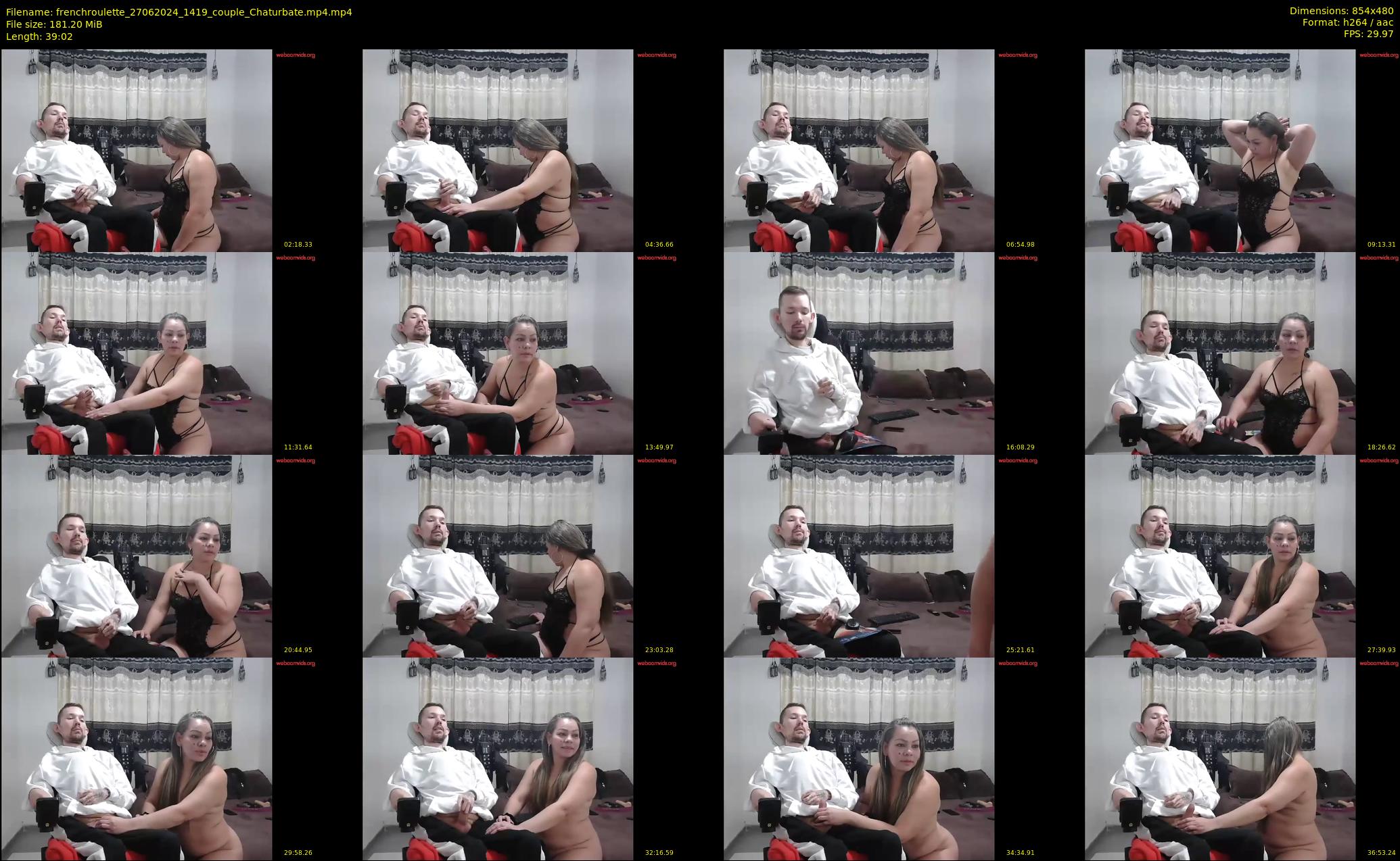 frenchroulette — 40 minute Chaturbate couple cam show recording, 480p, Jun 27, 2024