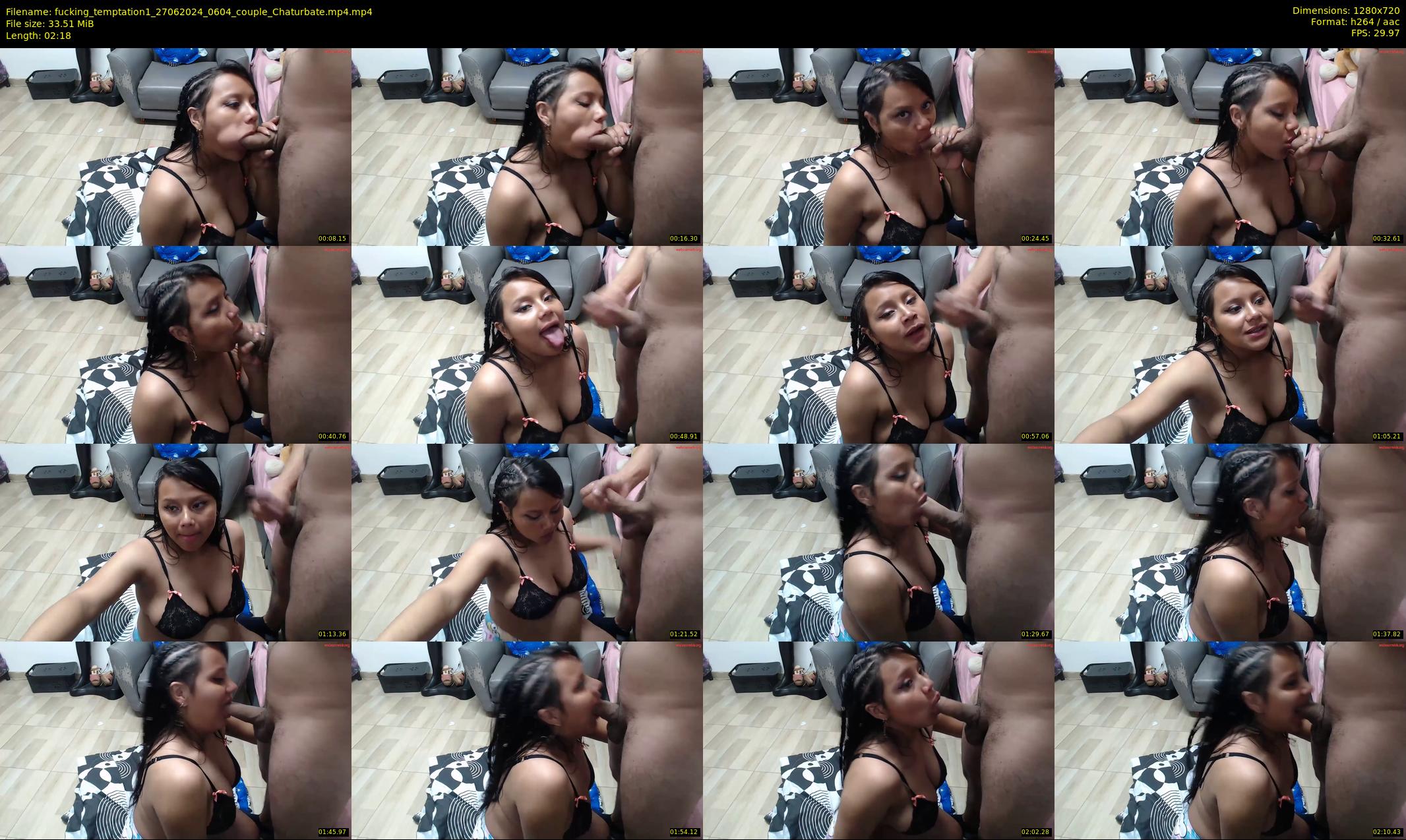 fucking_temptation1 — 3 minute Chaturbate couple cam show recording, 720p, Jun 27, 2024