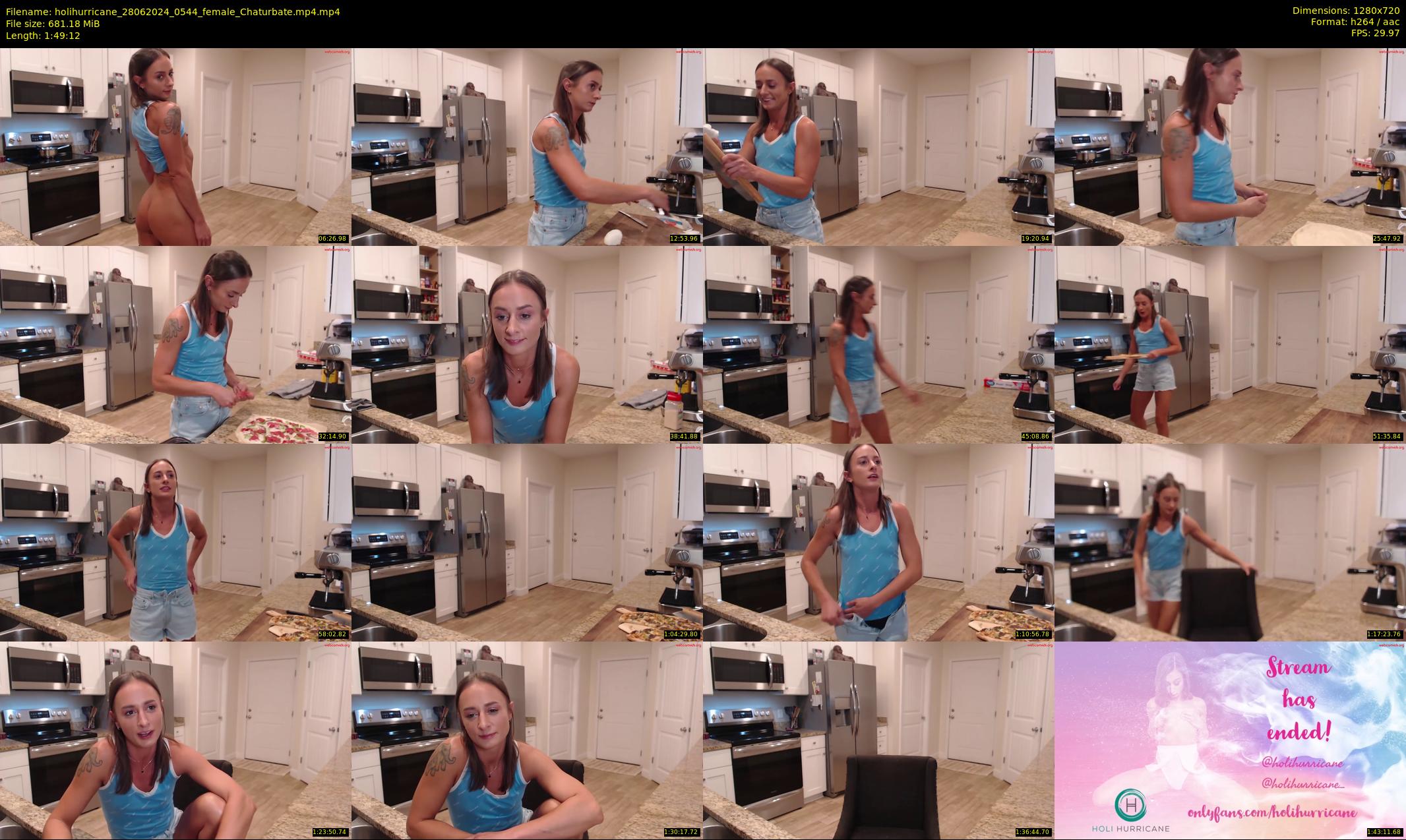 holihurricane — 110 minute Chaturbate female cam show recording, 720p, Jun 28, 2024