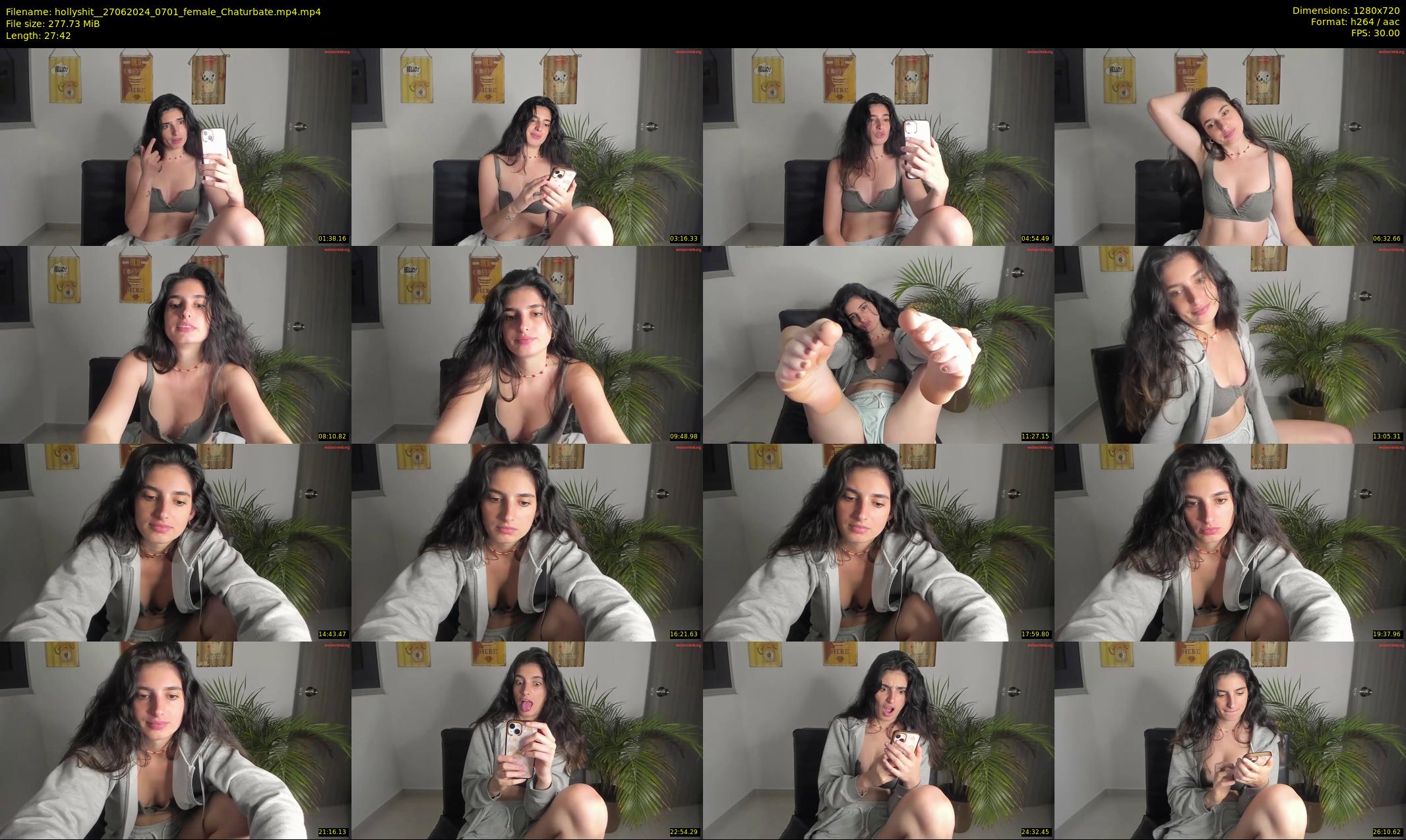 hollyshit_ — 28 minute Chaturbate female cam show recording, 720p, Jun 27, 2024