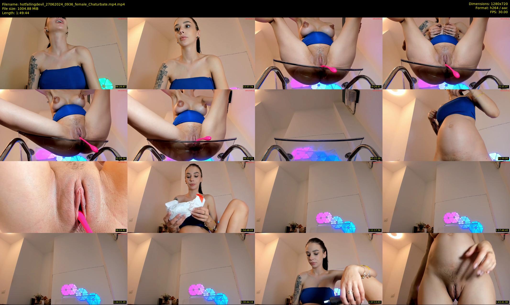 hotfallingdevil — 110 minute Chaturbate female cam show recording, 720p, Jun 27, 2024