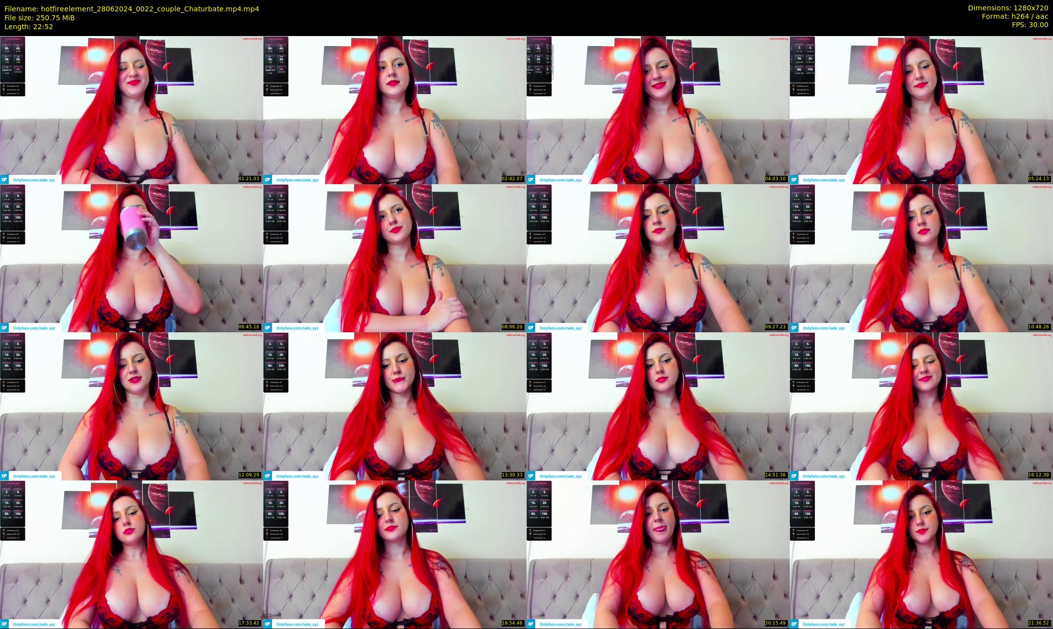 hotfireelement — 23 minute Chaturbate couple cam show recording, 720p, Jun 28, 2024