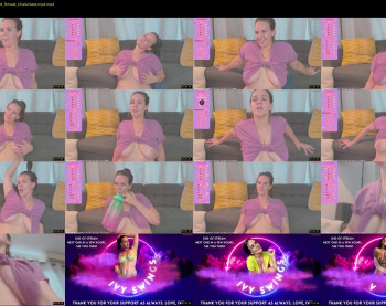 ivyswings — 9 minute Chaturbate female cam show recording, 720p, Jun 27, 2024