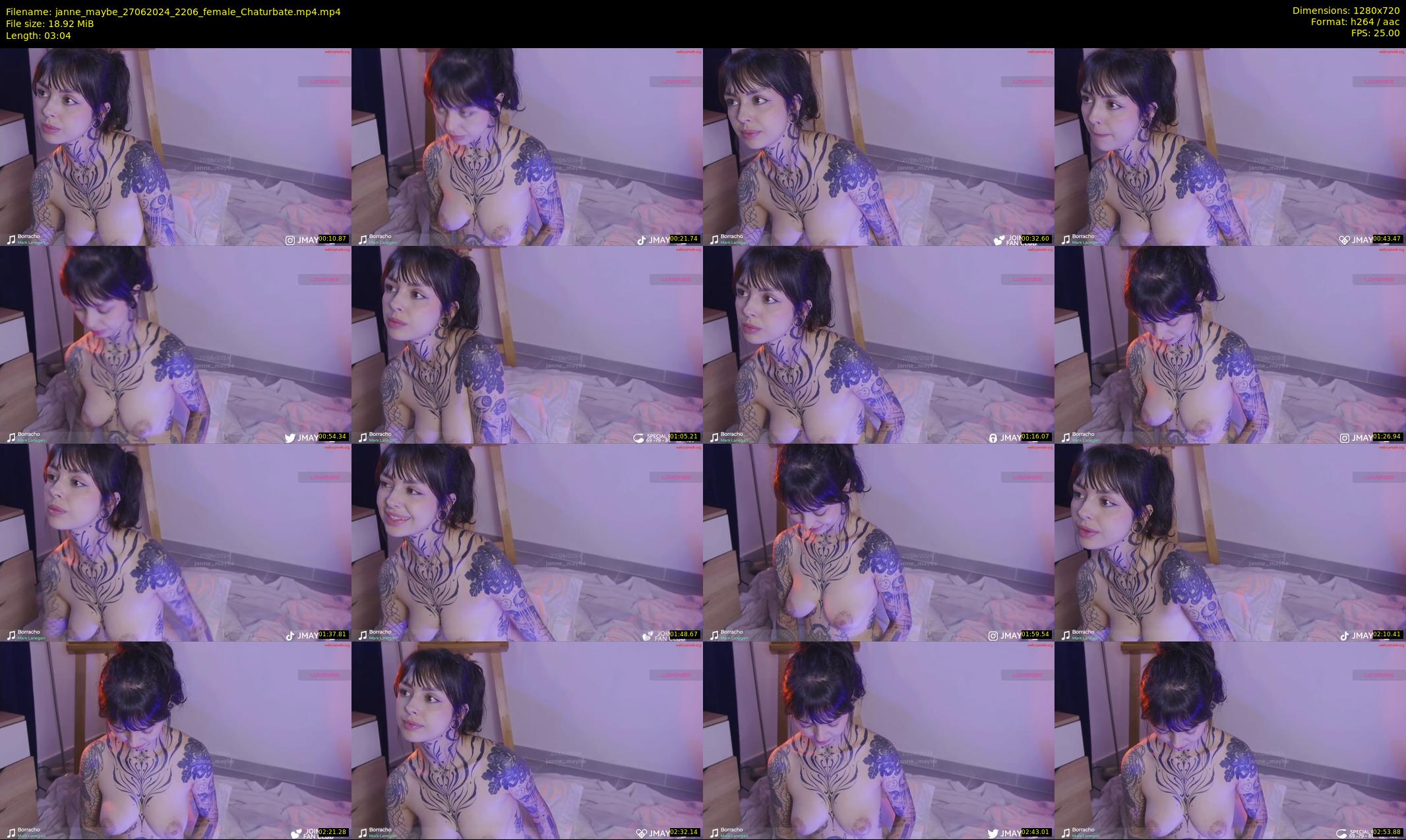 janne_maybe — 4 minute Chaturbate female cam show recording, 720p, Jun 27, 2024