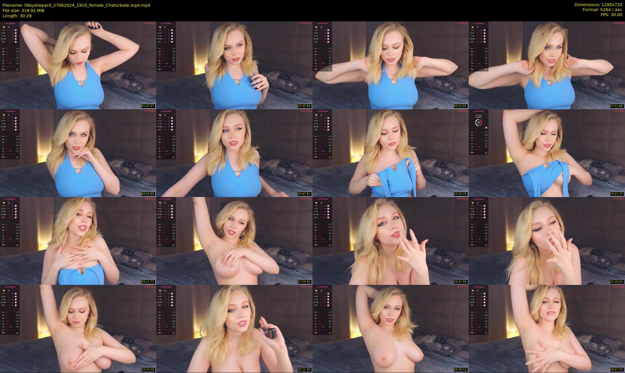 libbyshepard — 31 minute Chaturbate female cam show recording, 720p, Jun 27, 2024