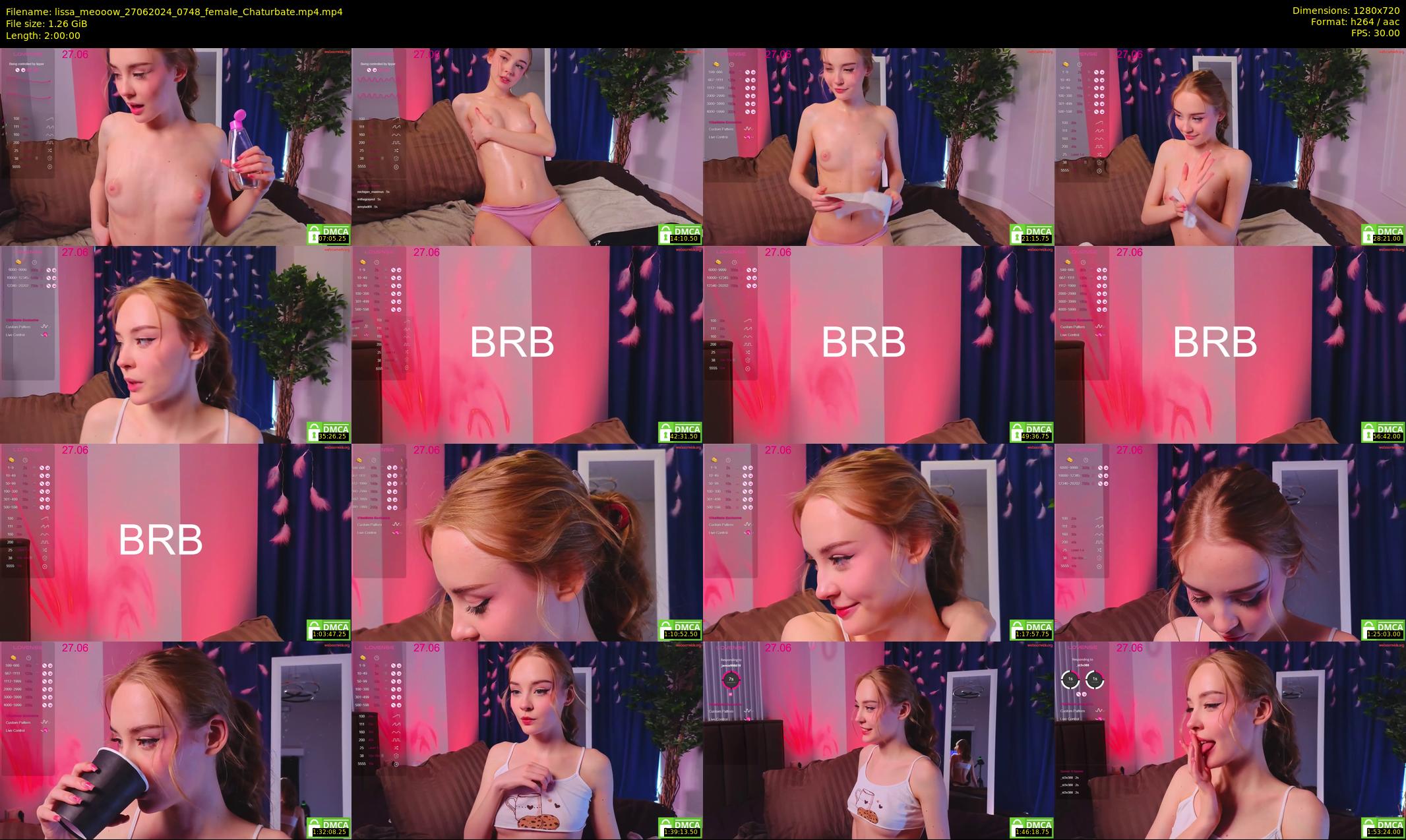 lissa_meooow — 120 minute Chaturbate female cam show recording, 720p, Jun 27, 2024