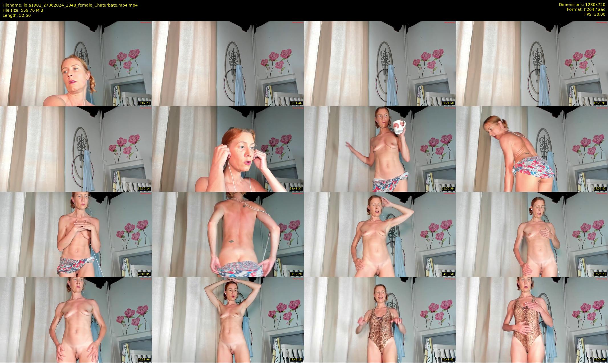 lola1981 — 53 minute Chaturbate female cam show recording, 720p, Jun 27, 2024
