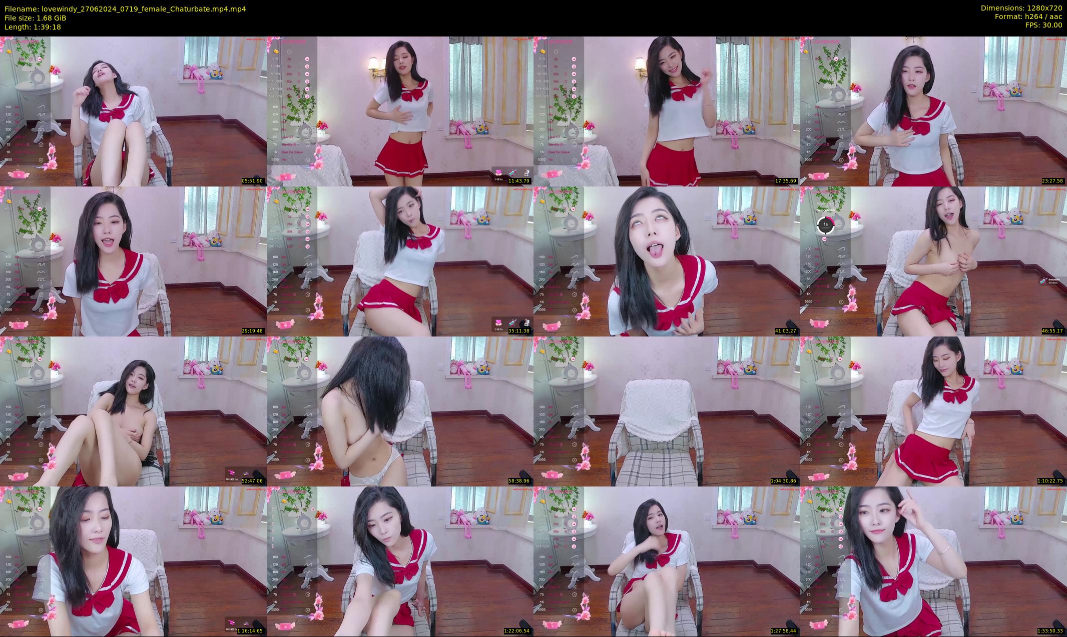 lovewindy — 100 minute Chaturbate female cam show recording, 720p, Jun 27, 2024