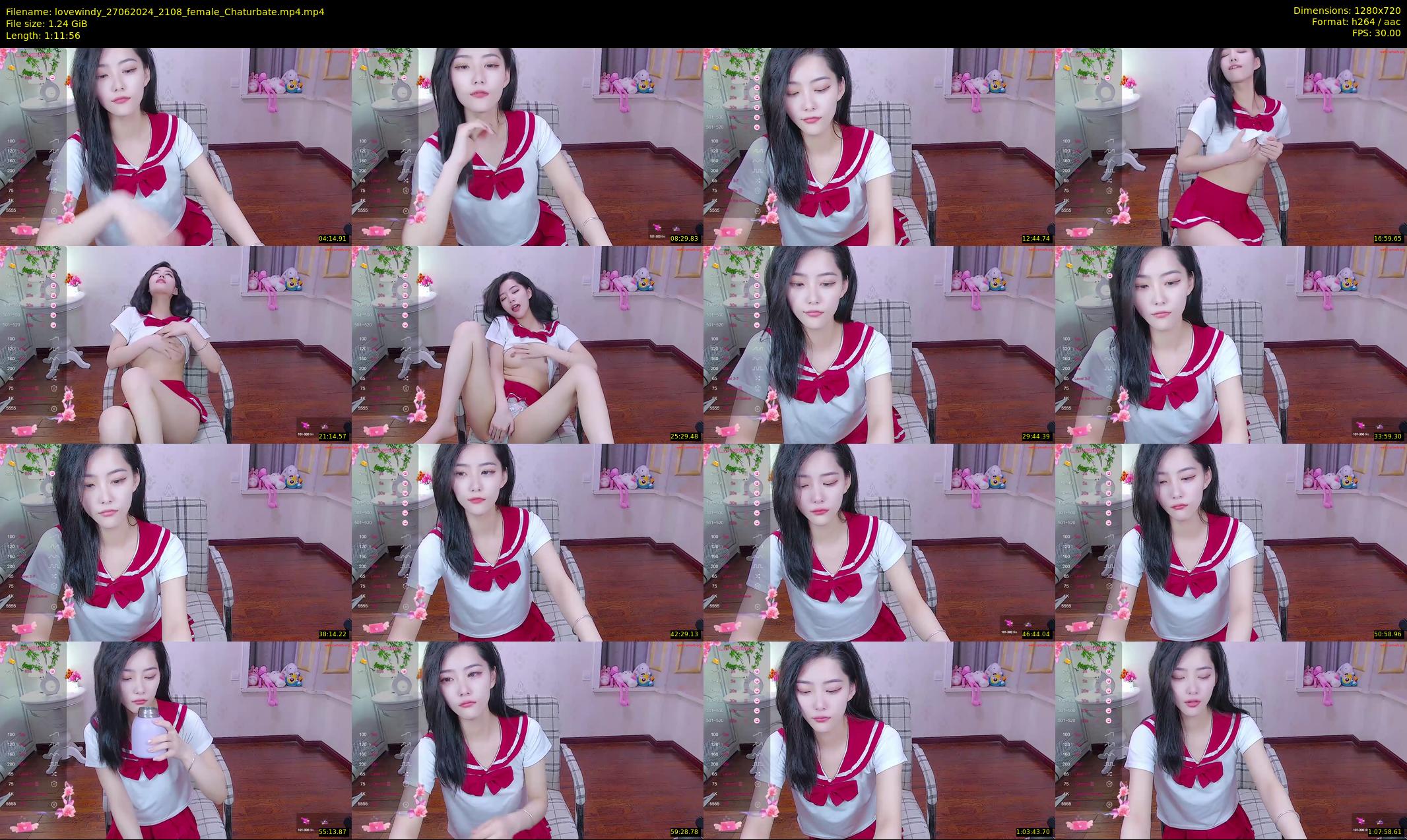 lovewindy — 72 minute Chaturbate female cam show recording, 720p, Jun 27, 2024