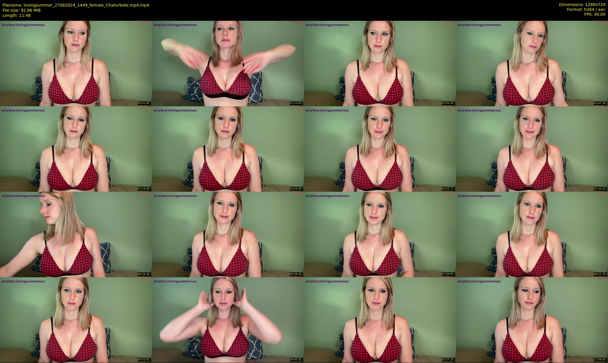 lovingsummer — 12 minute Chaturbate female cam show recording, 720p, Jun 27, 2024