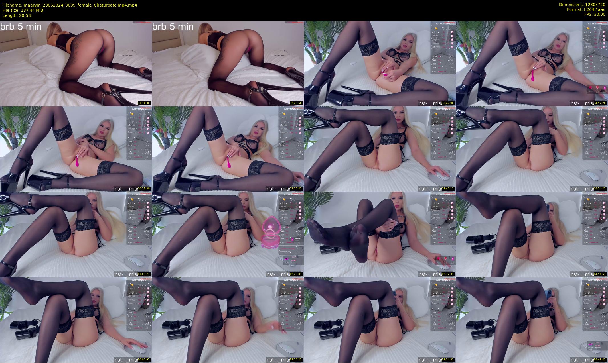 maarym — 21 minute Chaturbate couple cam show recording, 720p, Jun 28, 2024