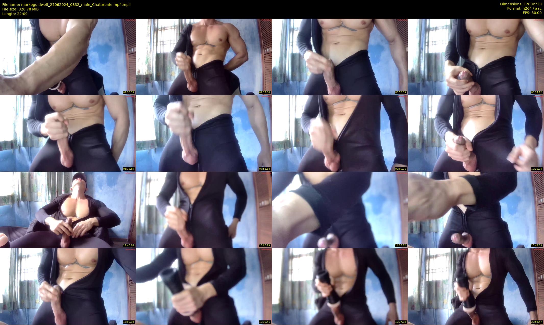 markogoldwolf — 23 minute Chaturbate male cam show recording, 720p, Jun 27, 2024
