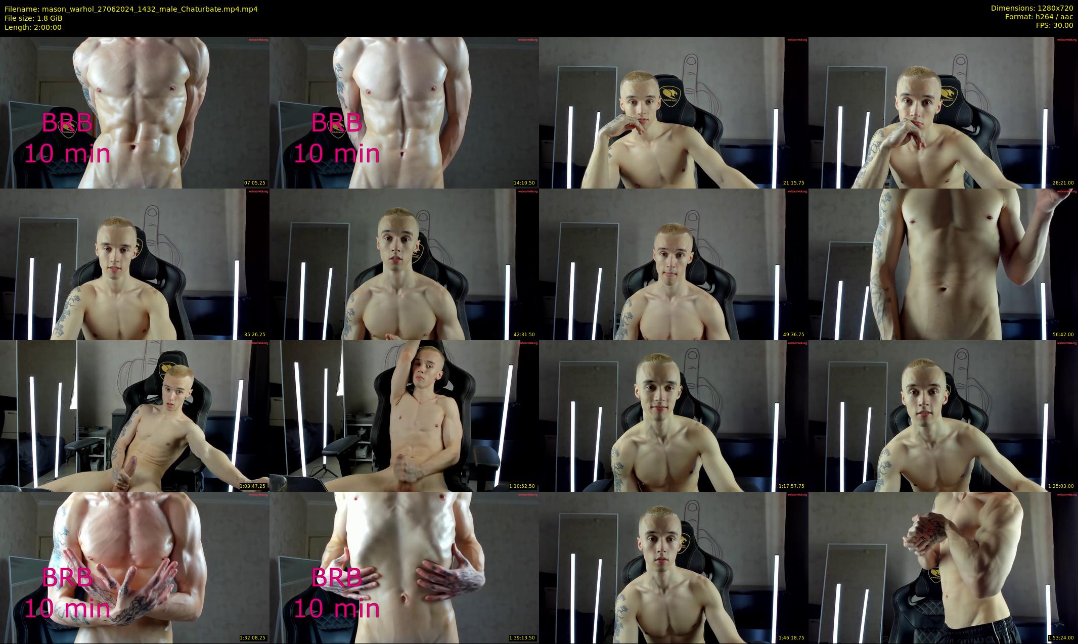 mason_warhol — 120 minute Chaturbate male cam show recording, 720p, Jun 27, 2024