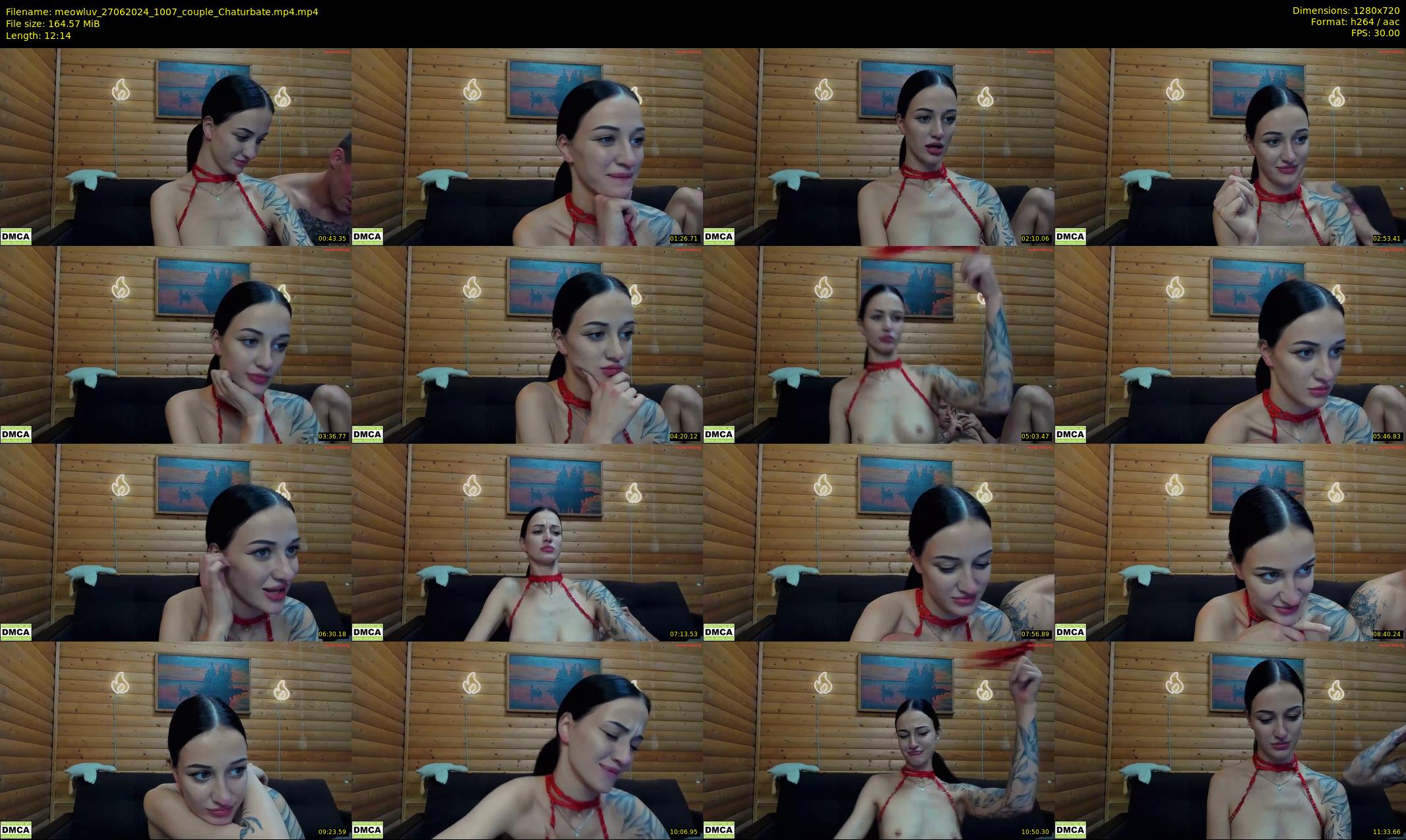 meowluv — 13 minute Chaturbate couple cam show recording, 720p, Jun 27, 2024