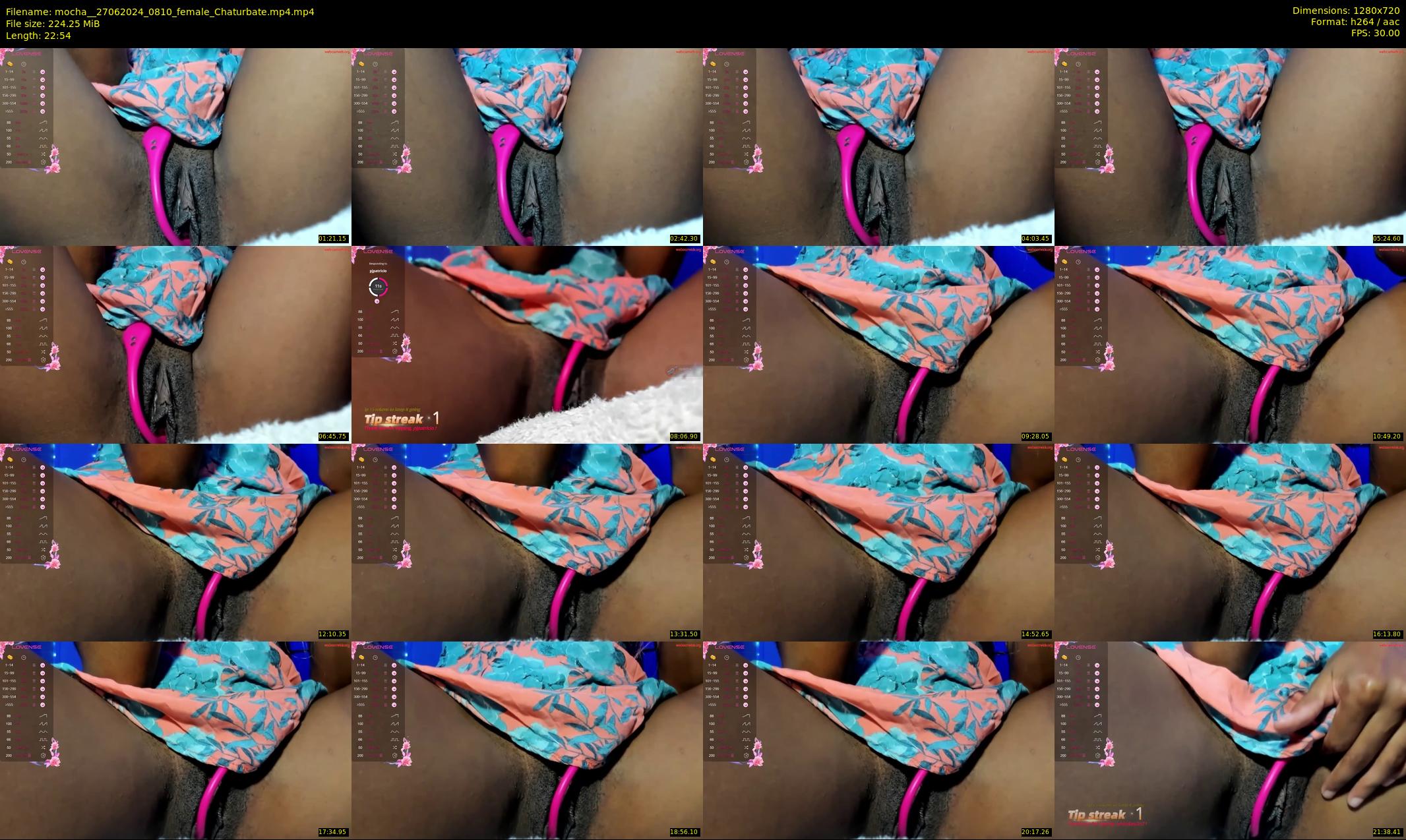 mocha_ — 23 minute Chaturbate female cam show recording, 720p, Jun 27, 2024