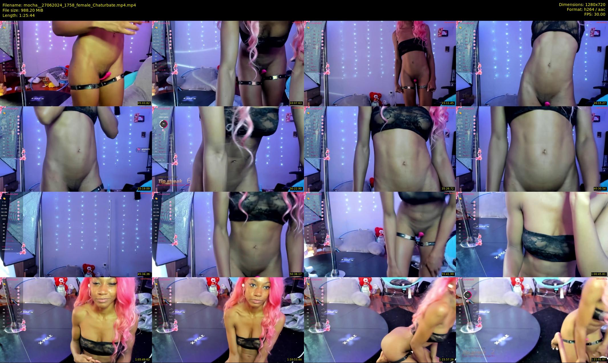 mocha_ — 86 minute Chaturbate female cam show recording, 720p, Jun 27, 2024