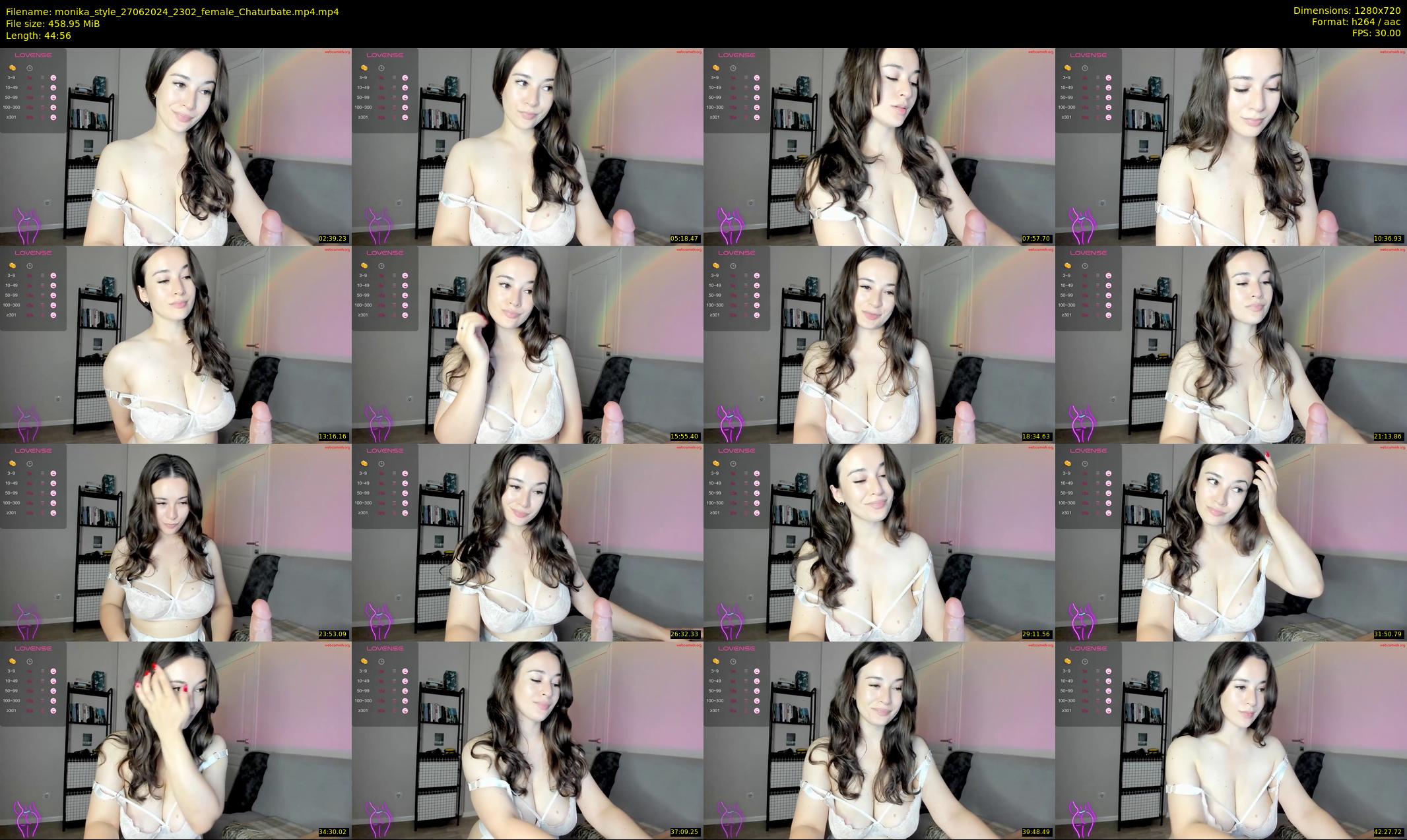 monika_style — 45 minute Chaturbate female cam show recording, 720p, Jun 27, 2024