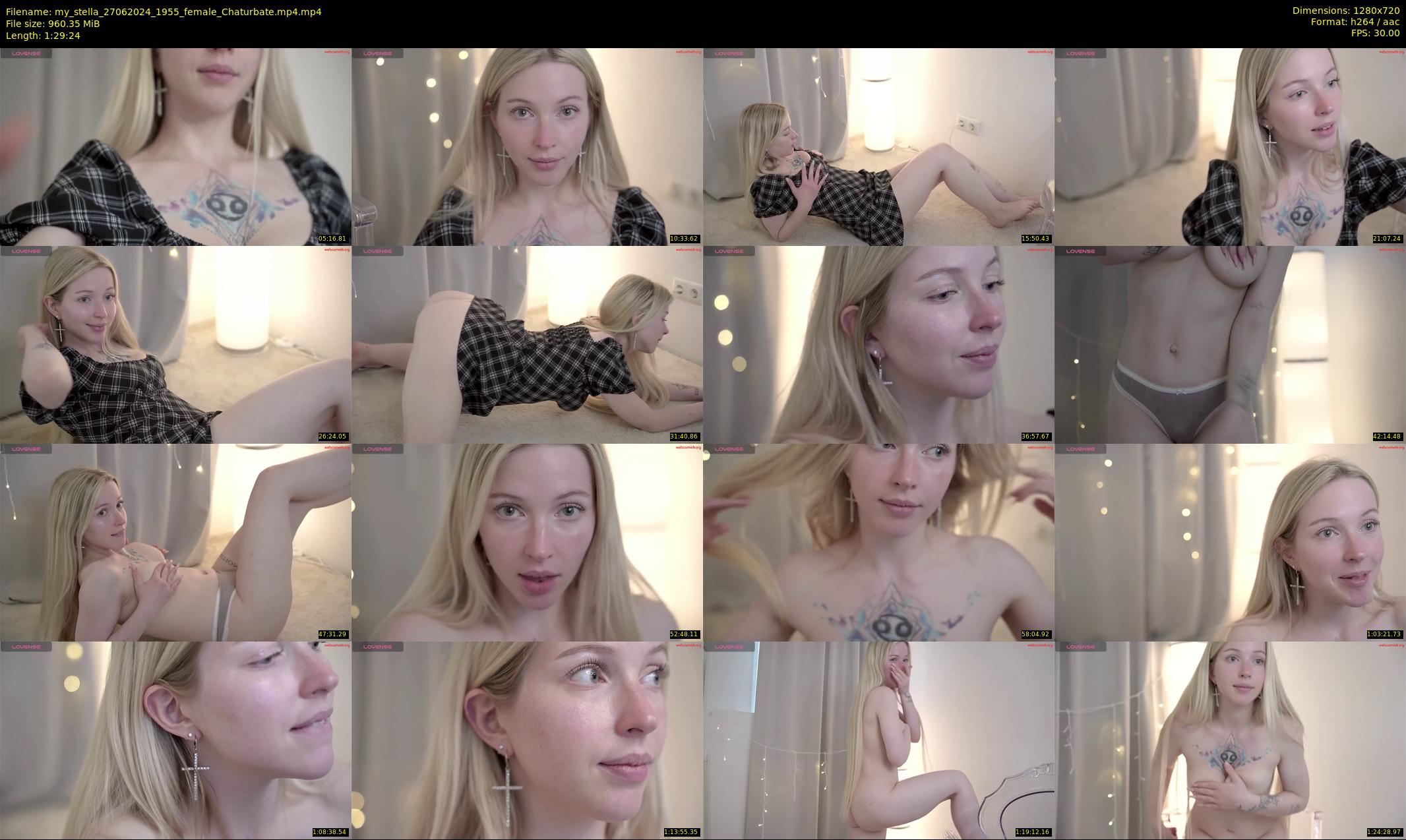 my_stella — 90 minute Chaturbate female cam show recording, 720p, Jun 27, 2024