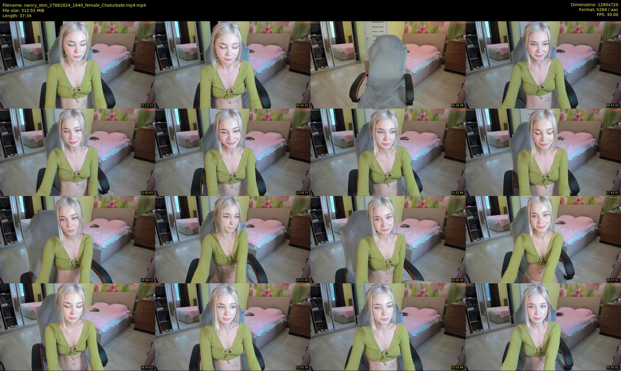 nancy_ston — 38 minute Chaturbate female cam show recording, 720p, Jun 27, 2024