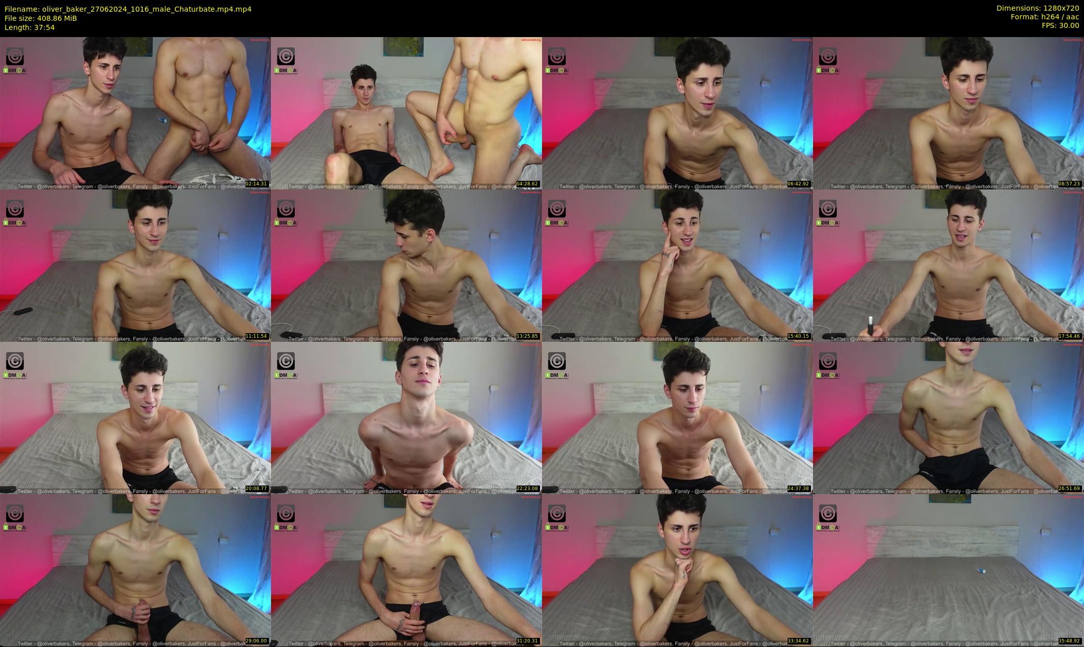 oliver_baker — 38 minute Chaturbate male cam show recording, 720p, Jun 27, 2024