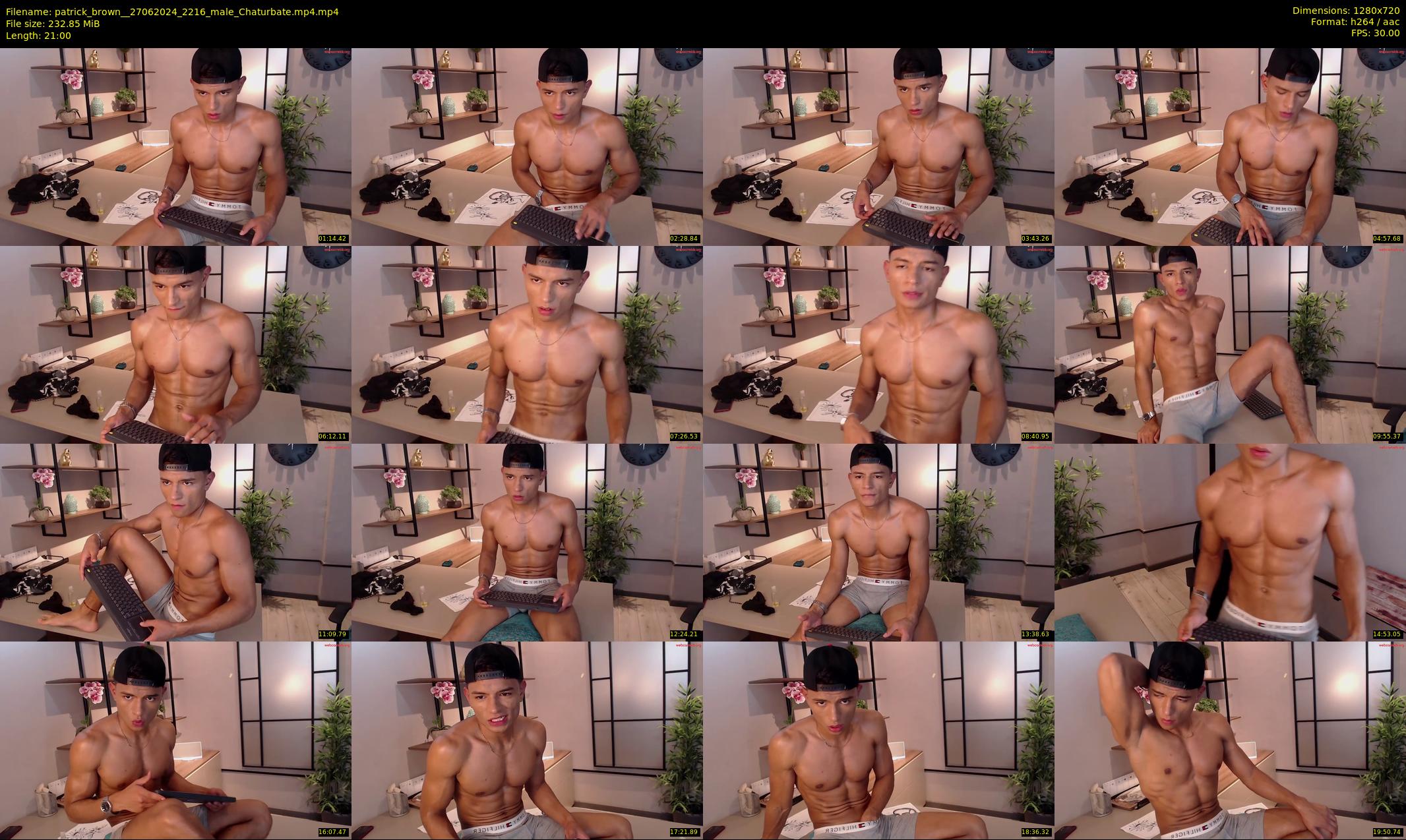 patrick_brown_ — 21 minute Chaturbate male cam show recording, 720p, Jun 27, 2024