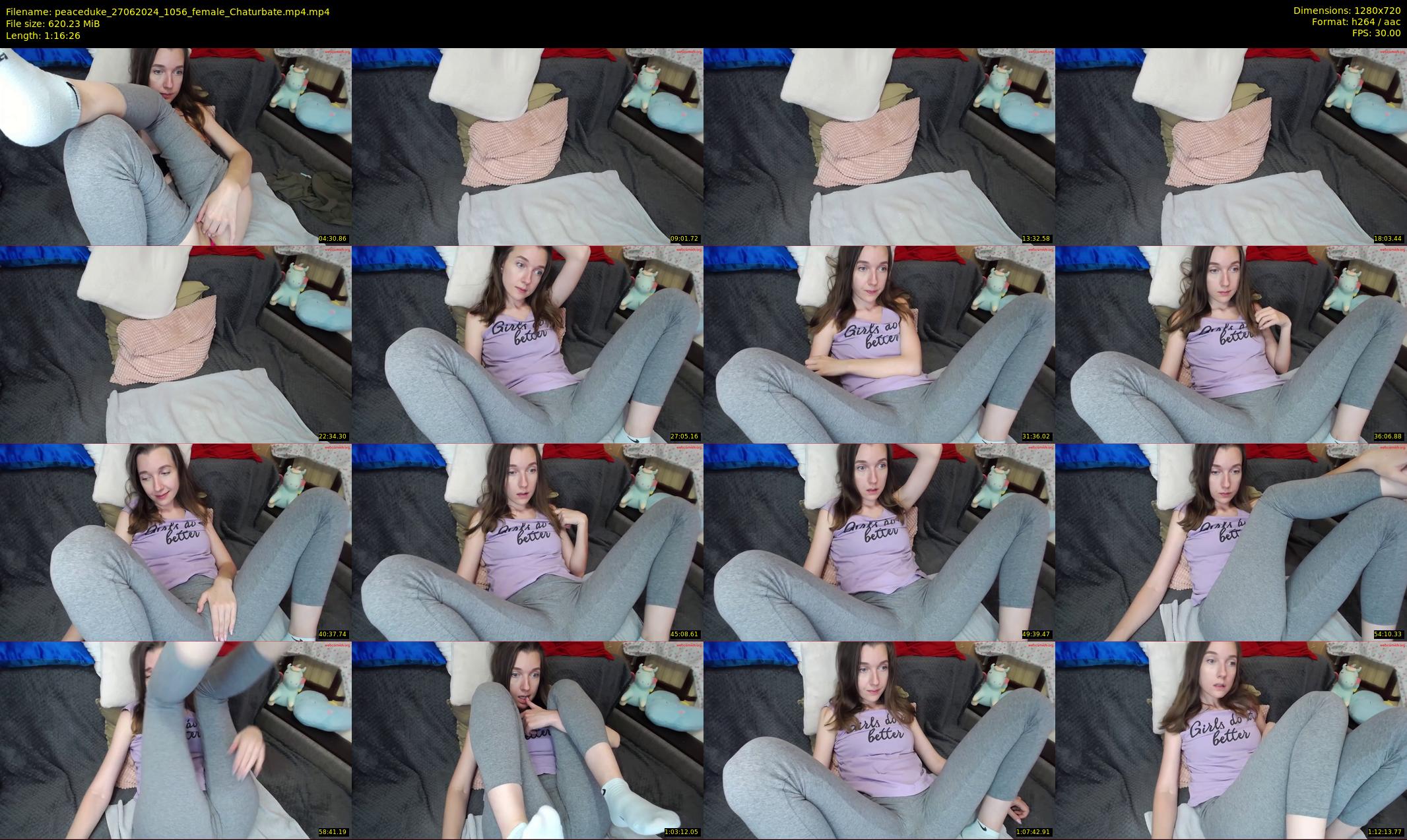 peaceduke — 77 minute Chaturbate female cam show recording, 720p, Jun 27, 2024