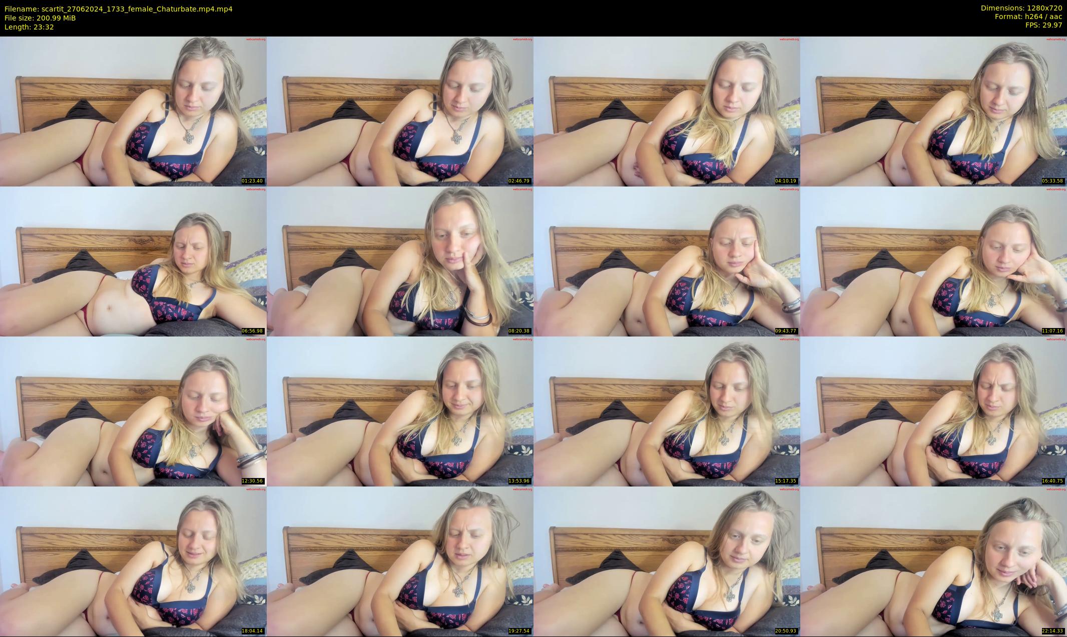 scartit — 24 minute Chaturbate female cam show recording, 720p, Jun 27, 2024