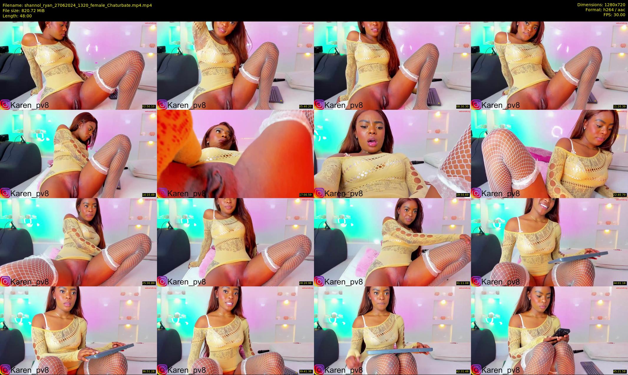 shannol_ryan — 48 minute Chaturbate female cam show recording, 720p, Jun 27, 2024